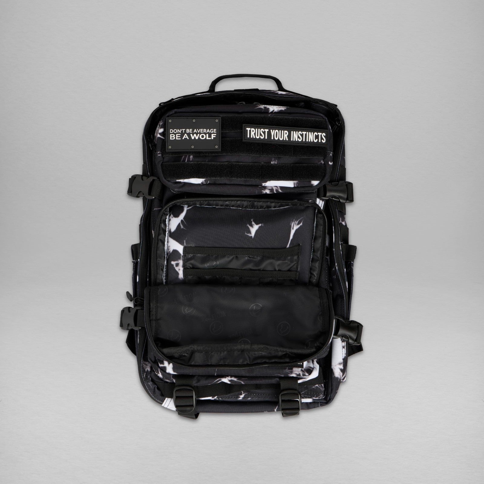 Durable 45L Waterproof Gym Backpack   1000D Oxford, MOLLE Webbing, Laptop Pocket6