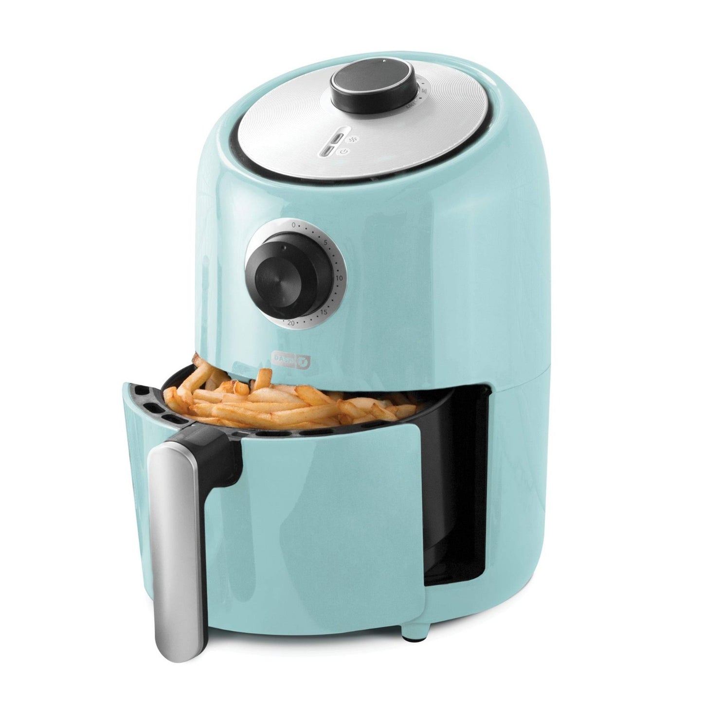 Compact Air Fryer 2 Quart - Healthy Cooking, Auto Shut-Off, Adjustable Temp, Non1