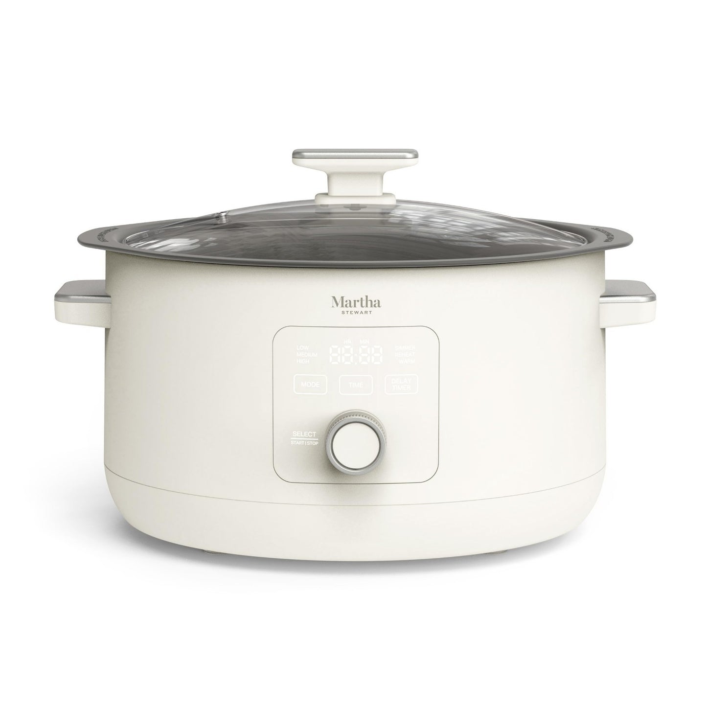 8 QT Programmable Slow Cooker with Timer, Nonstick Ceramic Crock, 3 Heat Setting1