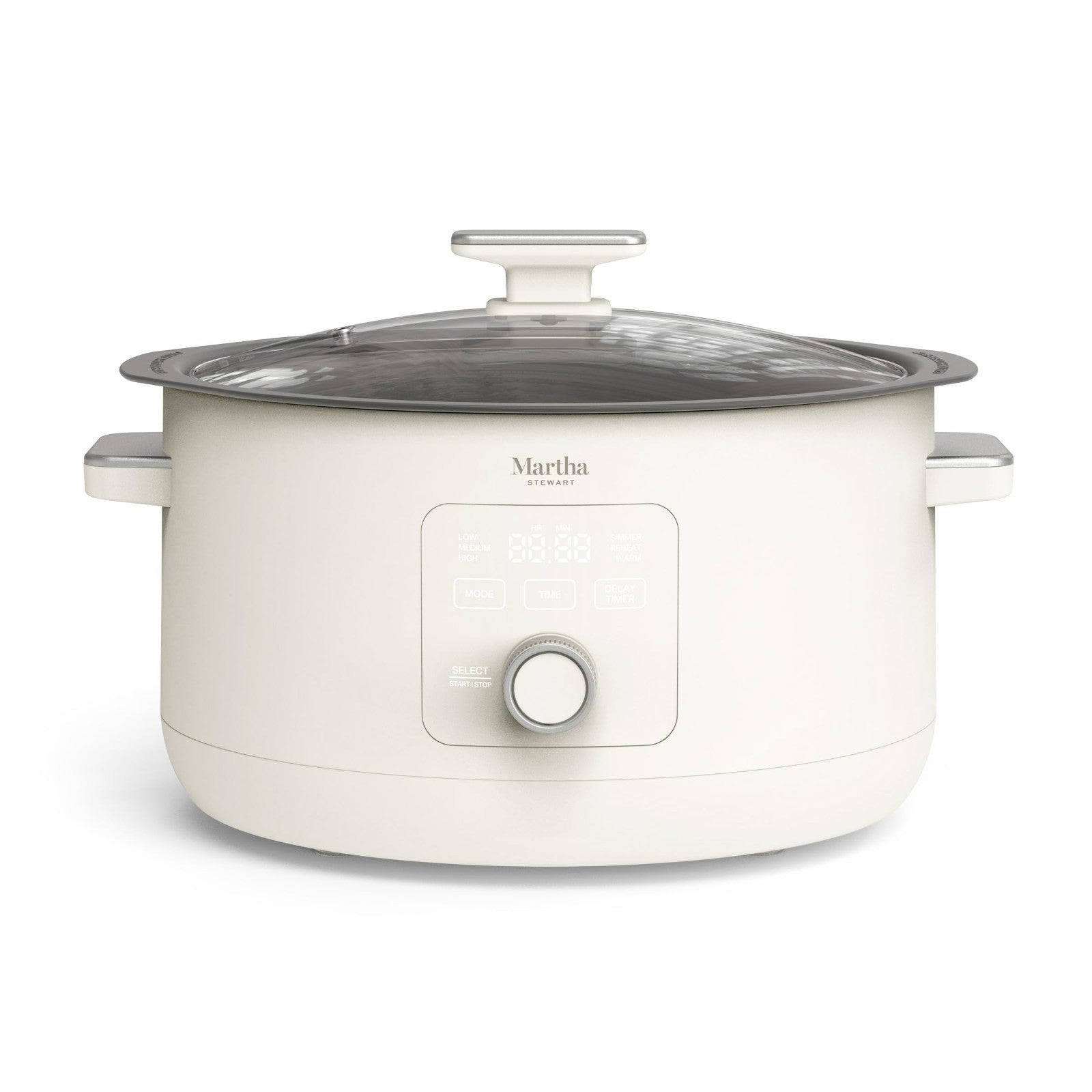 8 QT Programmable Slow Cooker with Timer, Nonstick Ceramic Crock, 3 Heat Setting1