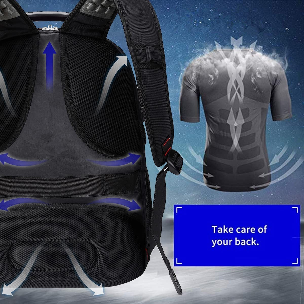Large Travel Laptop Backpack for Women   Stylish Work & College Bag, Durable & S3