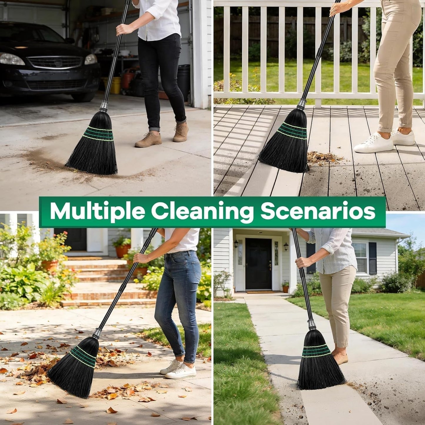 Heavy-Duty Outdoor Broom with Stiff Bristles for Tough Cleaning Tasks5