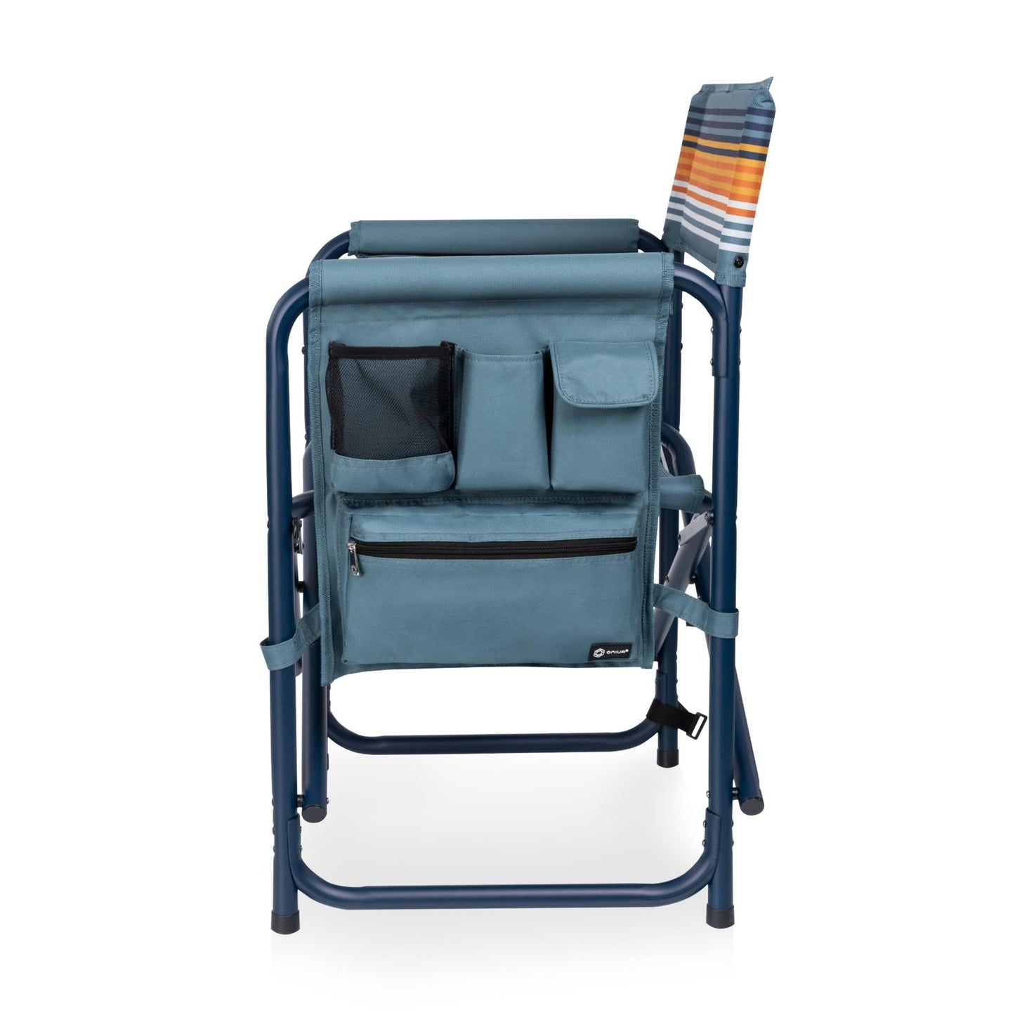 Lightweight Folding Camping Chair with Side Table & Armrest Caddy - Portable Out7
