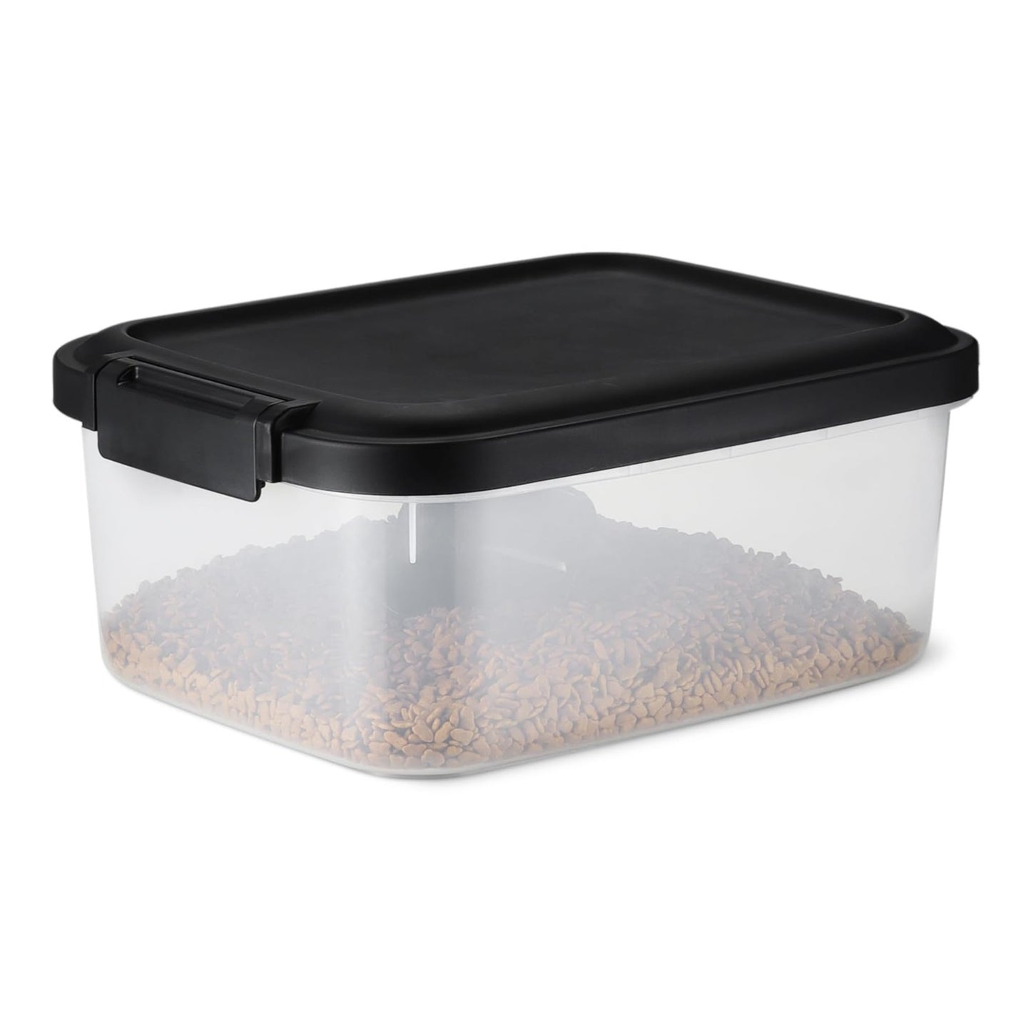Pet Food Storage Container, BPA-Free, Detachable Scoop, Secure Seal, 10lbs Capac1