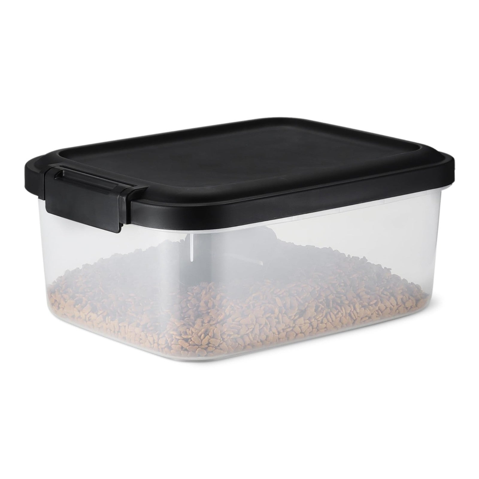 Pet Food Storage Container, BPA-Free, Detachable Scoop, Secure Seal, 10lbs Capac1