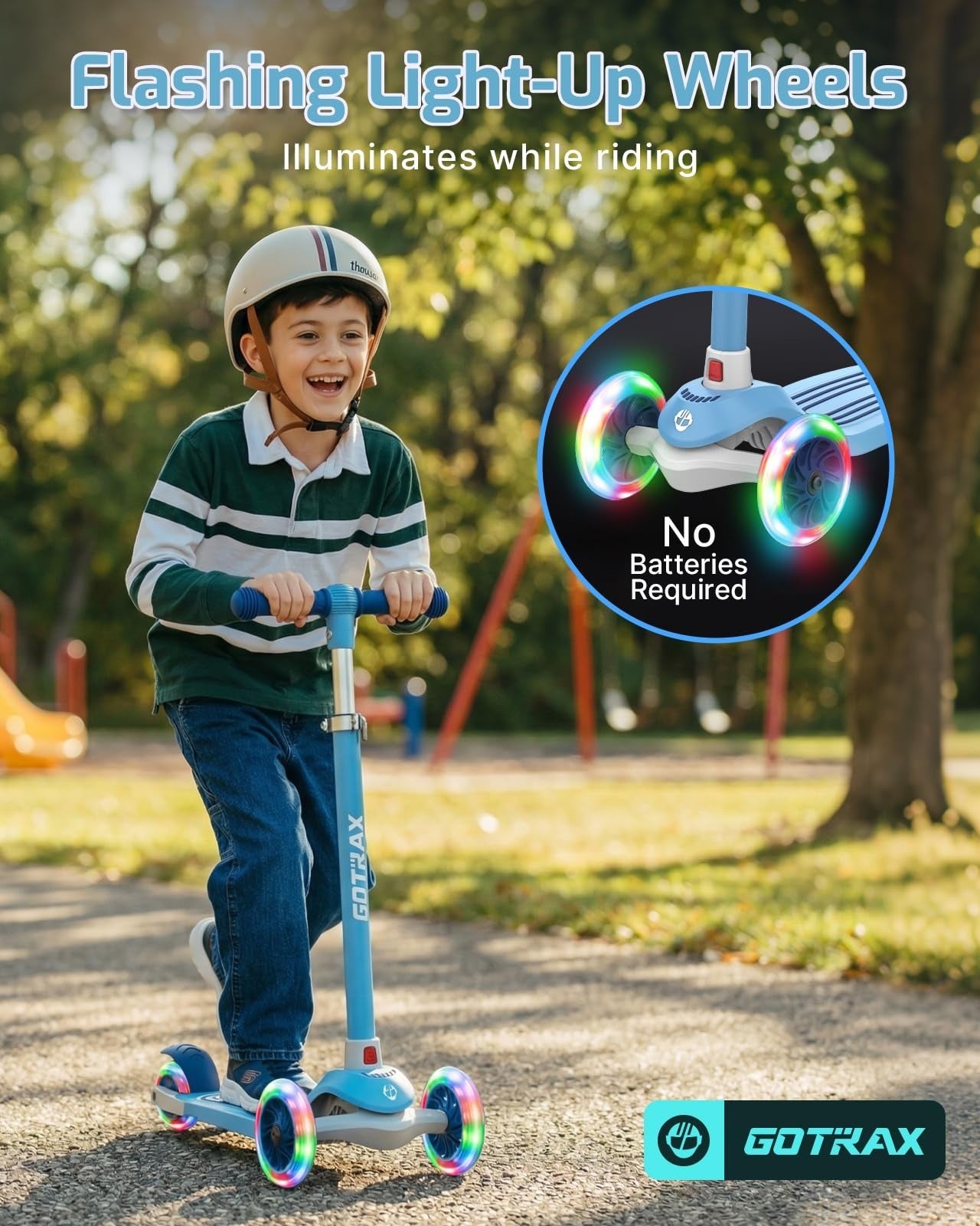 Kids Kick Scooter 3 Wheels for Boys & Girls Ages 2-8, Fun Outdoor Gift4