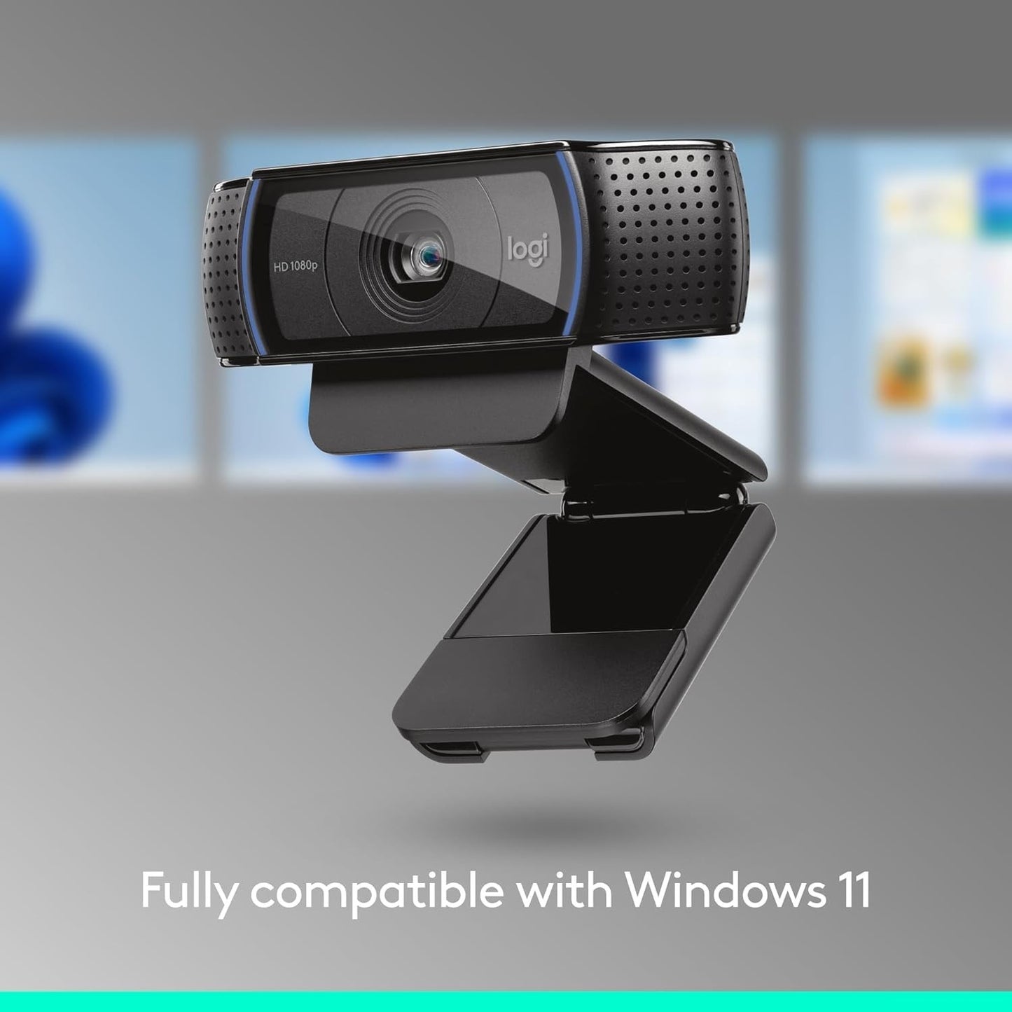 1080p HD Pro Webcam, 30fps Video, Clear Audio, Light Correction, Zoom/Teams Comp3