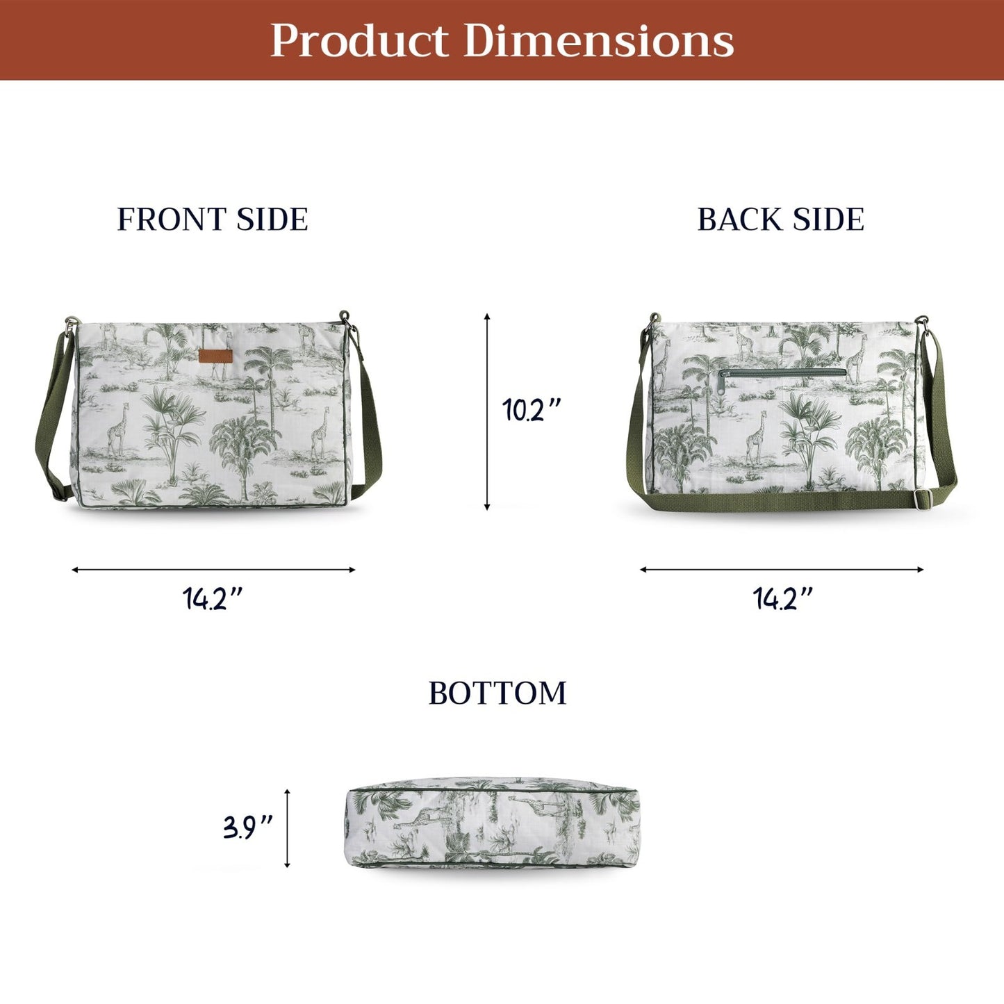 Stylish Cotton Shoulder Bag for Women   Chic Handbag, Everyday Tote, Fashion Acc3