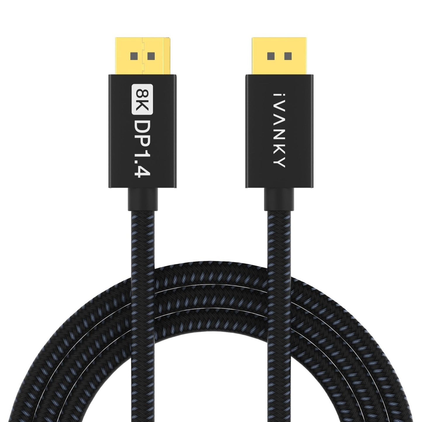 8K DisplayPort Cable 10ft, 32.4Gbps DP to DP 1.4, Supports 8K@60Hz, 4K@240Hz, Ga0