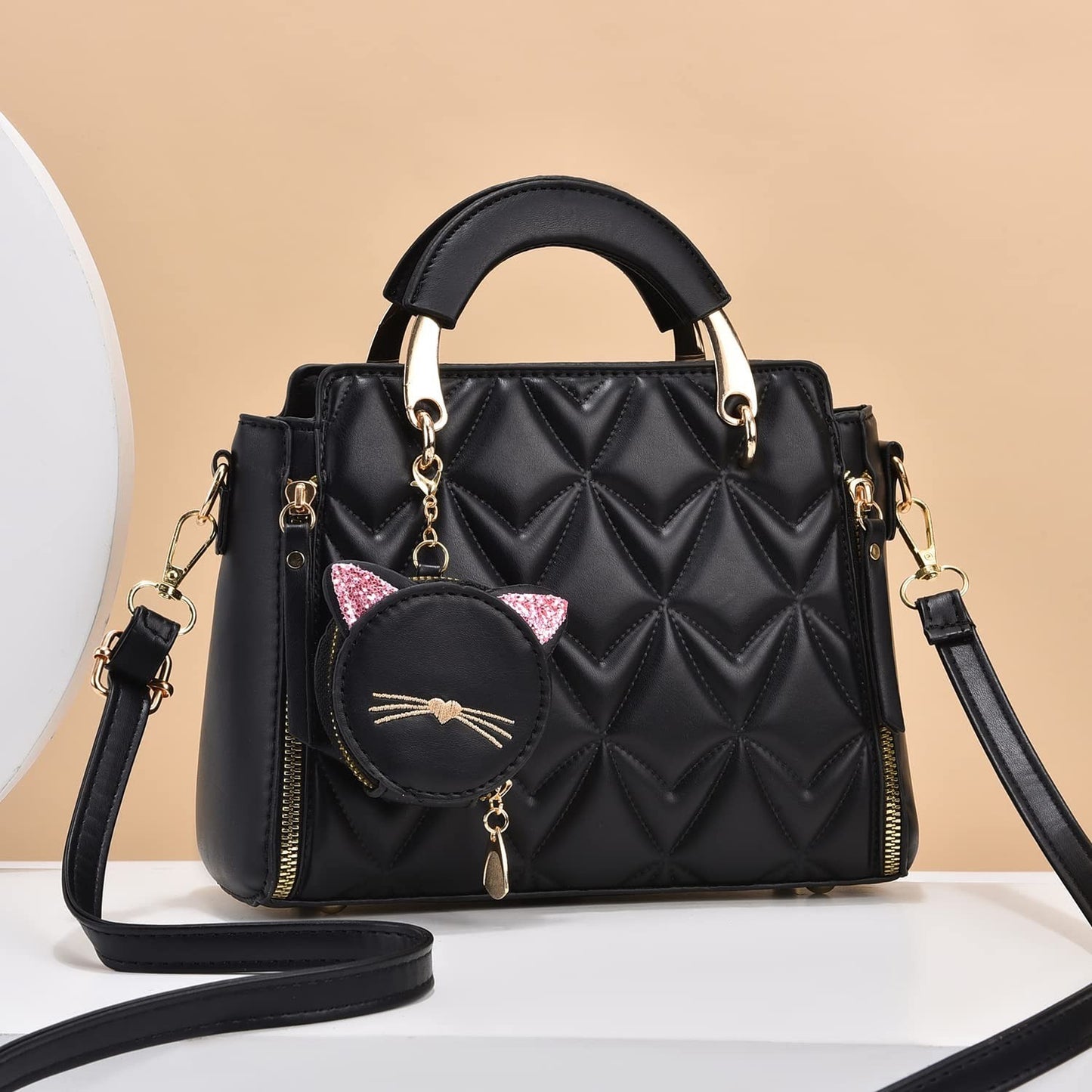 Stylish Women's Crossbody Handbags - Top Handle Satchel & Small Tote Bags7