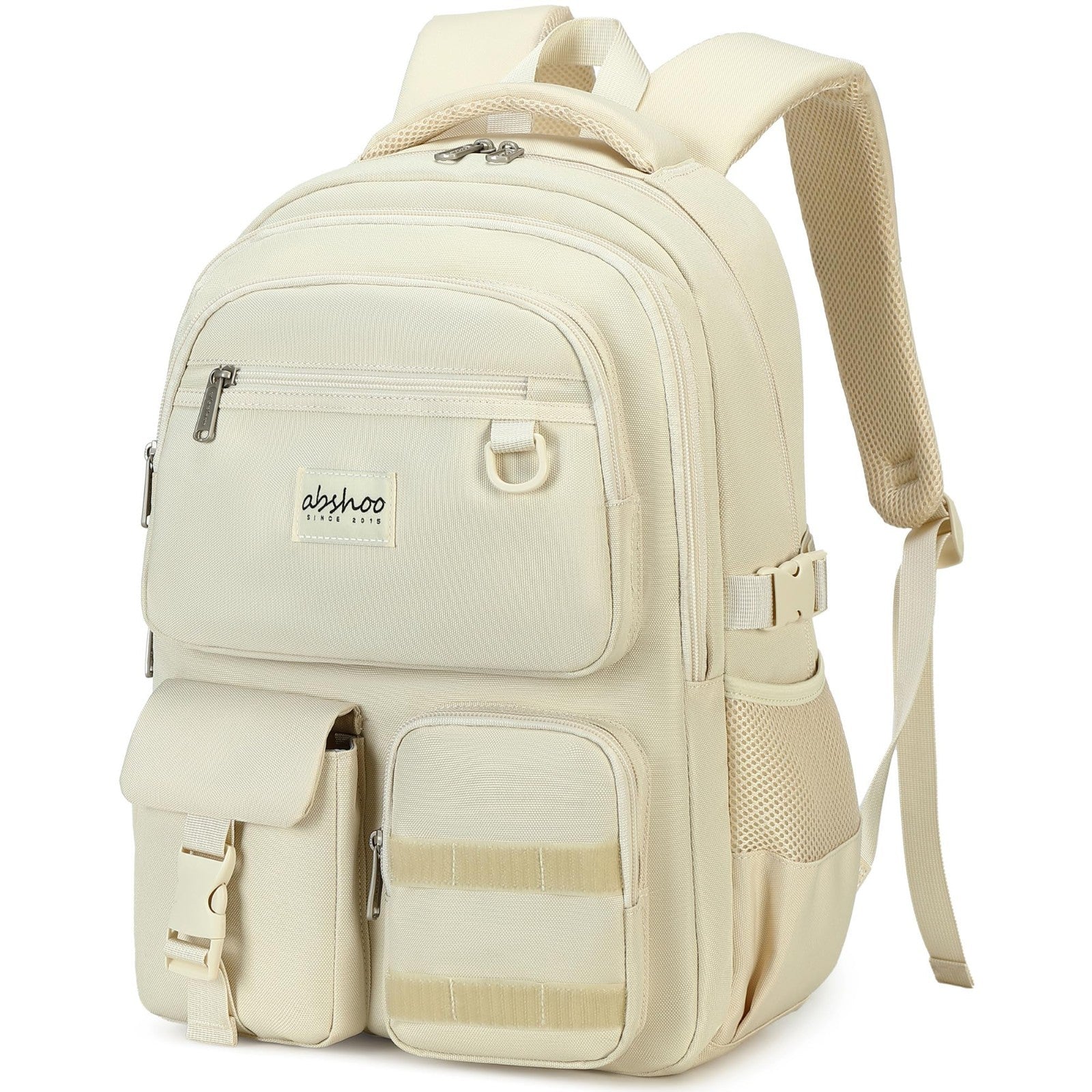 Large Heavy Duty Backpack for School, College, Travel   Multi Pocket Bookbag2