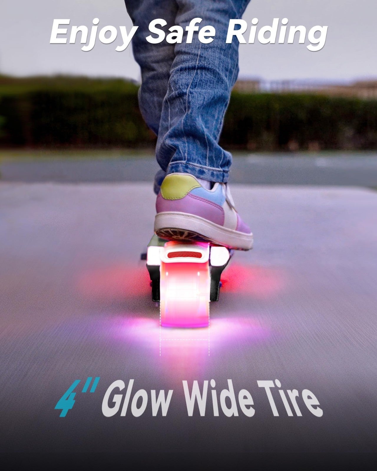 Kids Electric Scooter 3-8 Years, Safe 5 MPH, Lightweight & Durable, Fun Ride4