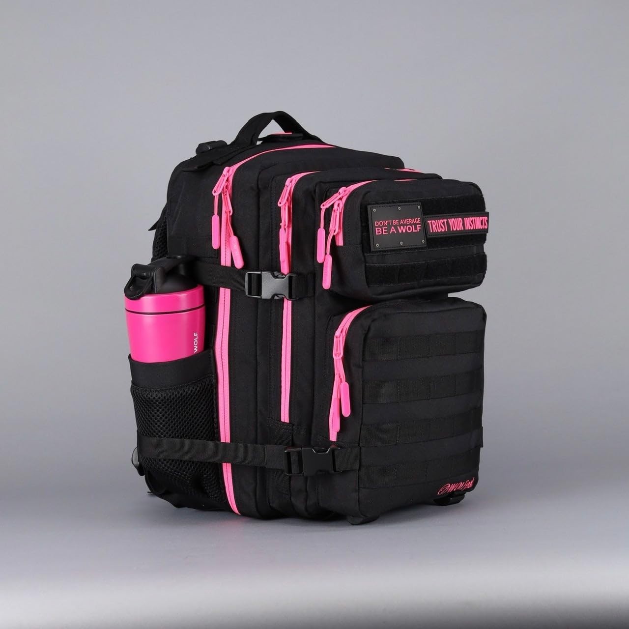 Durable 35L Waterproof Gym Backpack   MOLLE Webbing, Laptop Pocket, 1000D Oxford9