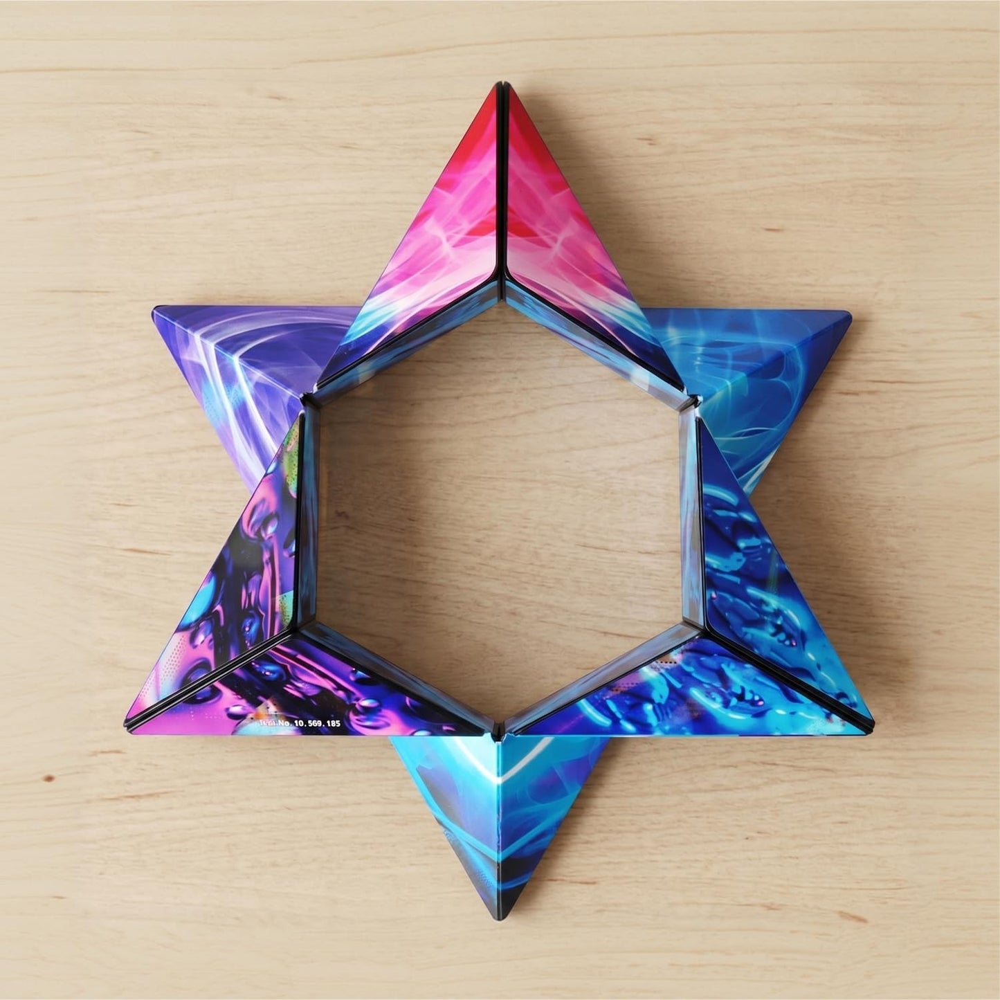 Magnetic Puzzle Cube   Sensory Fidget Toy for Stress Relief, 100+ Shapes, All Ag7