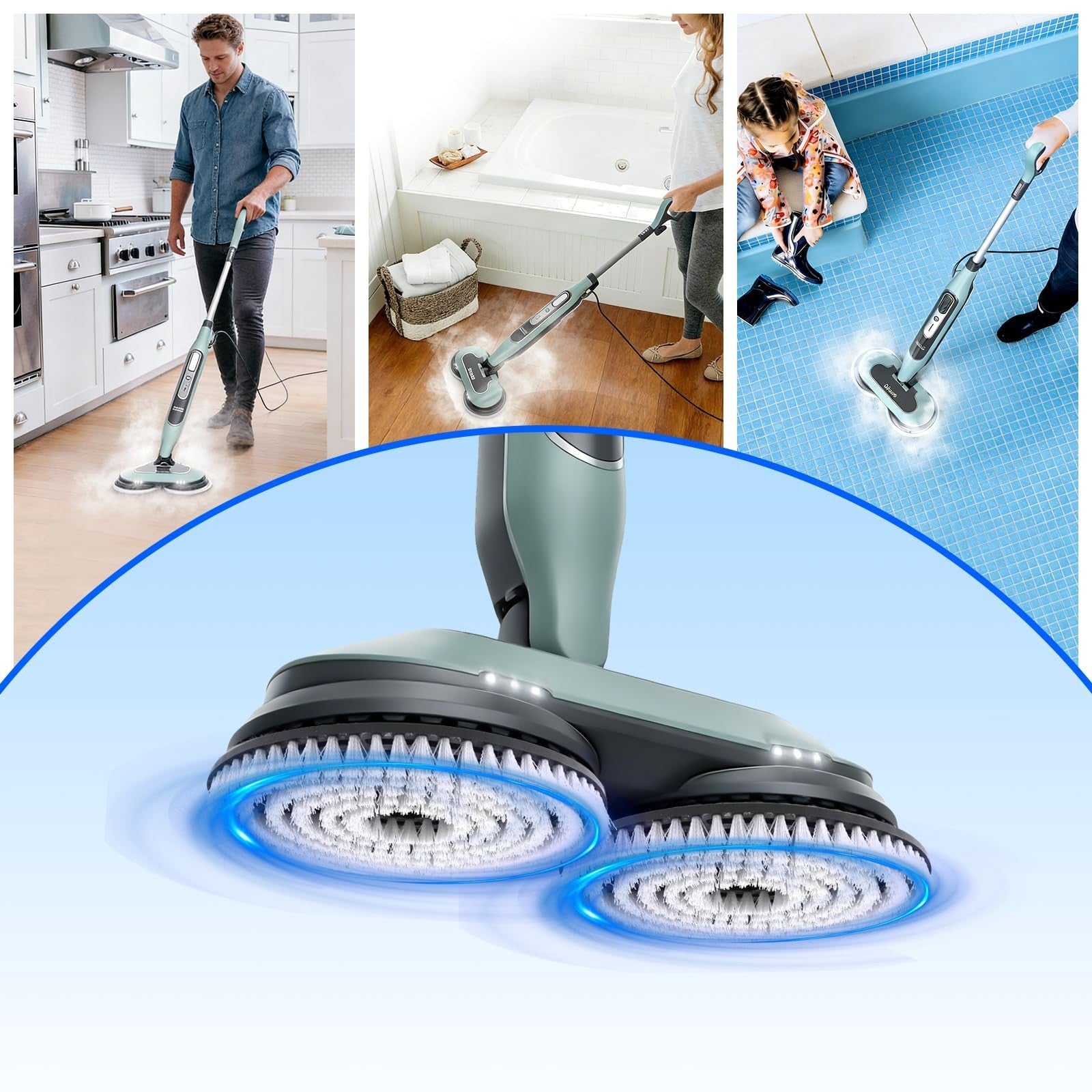 2 Pack Upgraded Replacement Steamer Pads for Shark Steam Mop - Deep Clean Floors4
