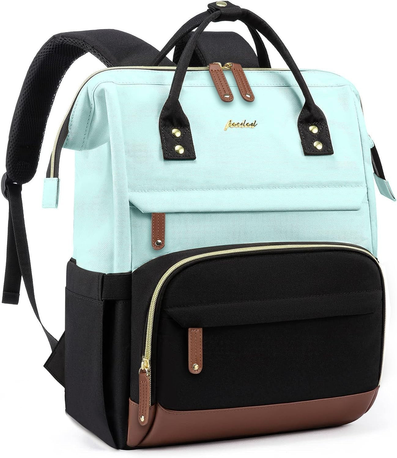 Stylish Laptop Backpack for Women   15.6" Large Capacity Travel Bag for Work, Sc1