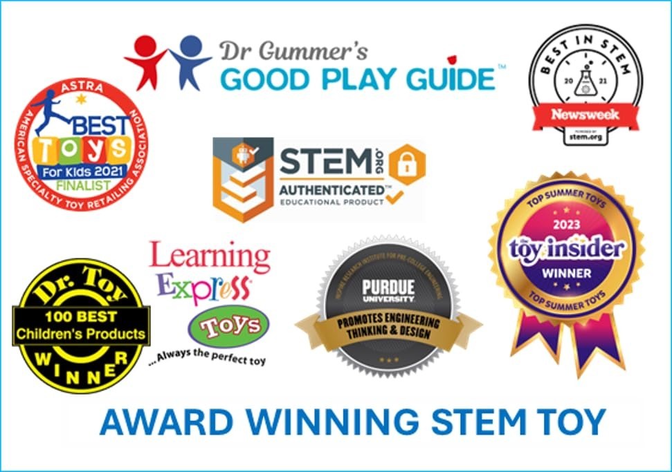 Electronics Exploration Kit for Kids 8+, 100+ Projects, STEM Learning, 28 Parts,7
