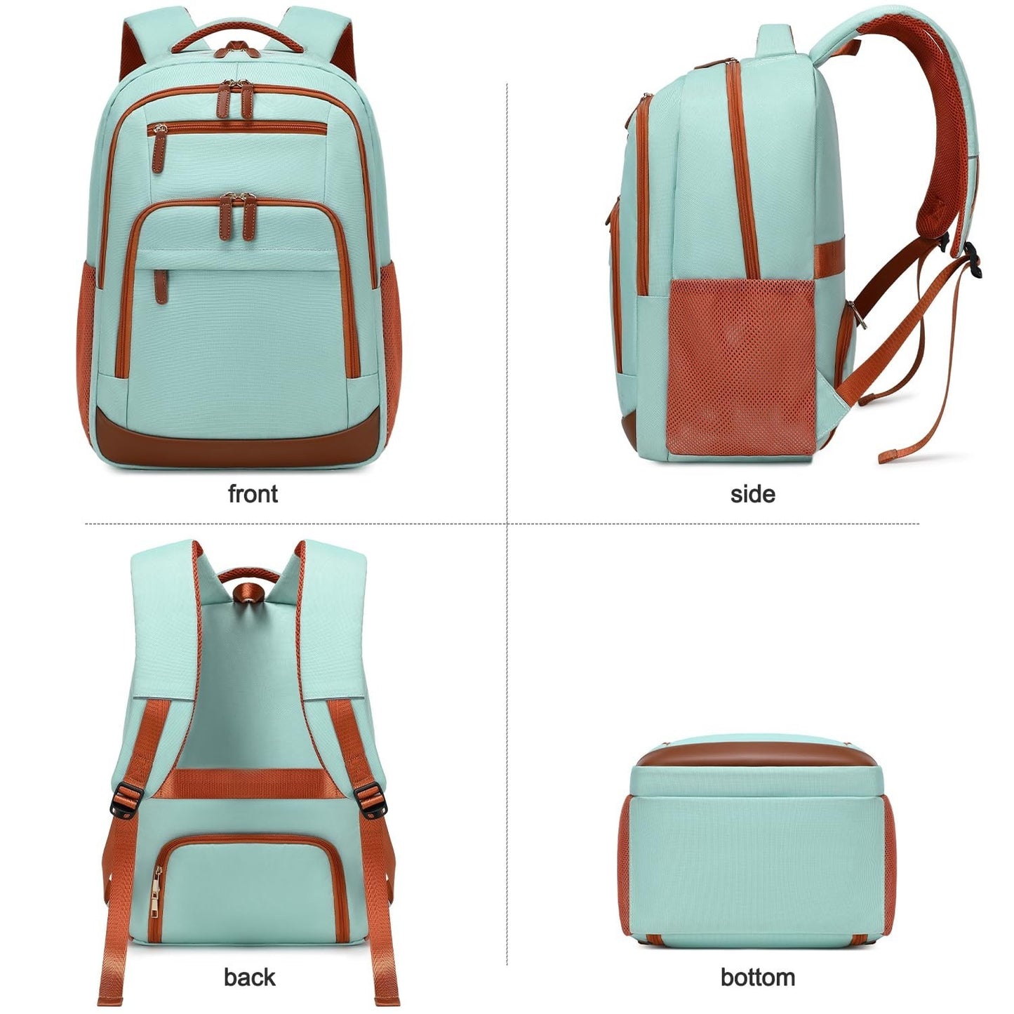 40L Travel Backpack for Men & Women, TSA Approved Carry-On, Fits 17" Laptop, Lig6