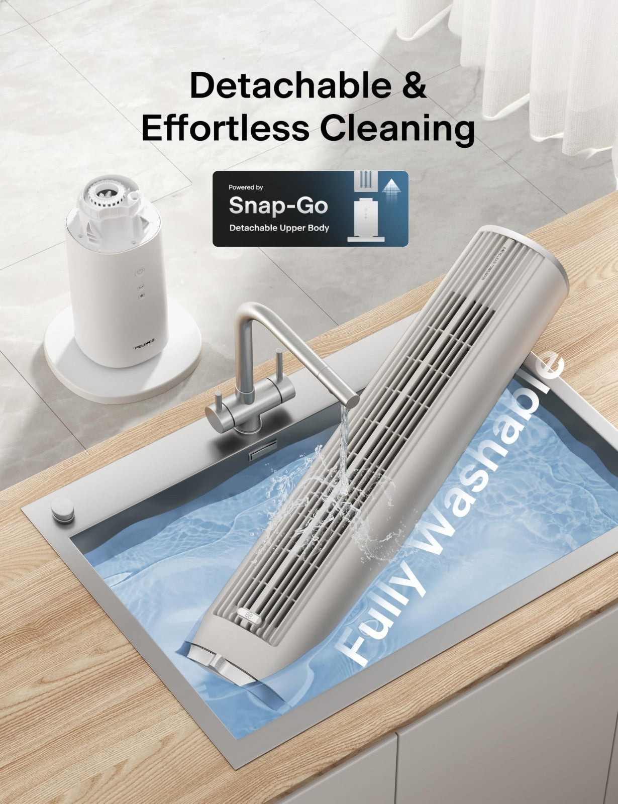 40 Inch Oscillating Tower Fan with Remote   Quiet, 4 Speeds, 90° Oscillation, 203