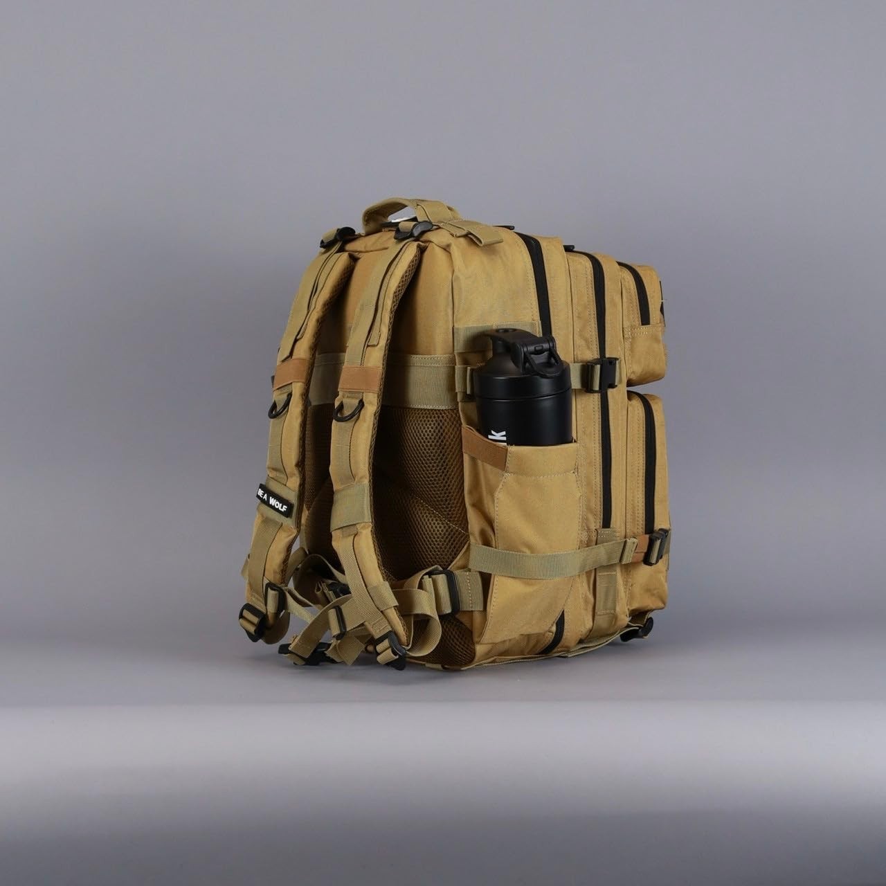 Durable 35L Waterproof Gym Backpack   1000D Oxford, MOLLE Webbing, Laptop Pocket10