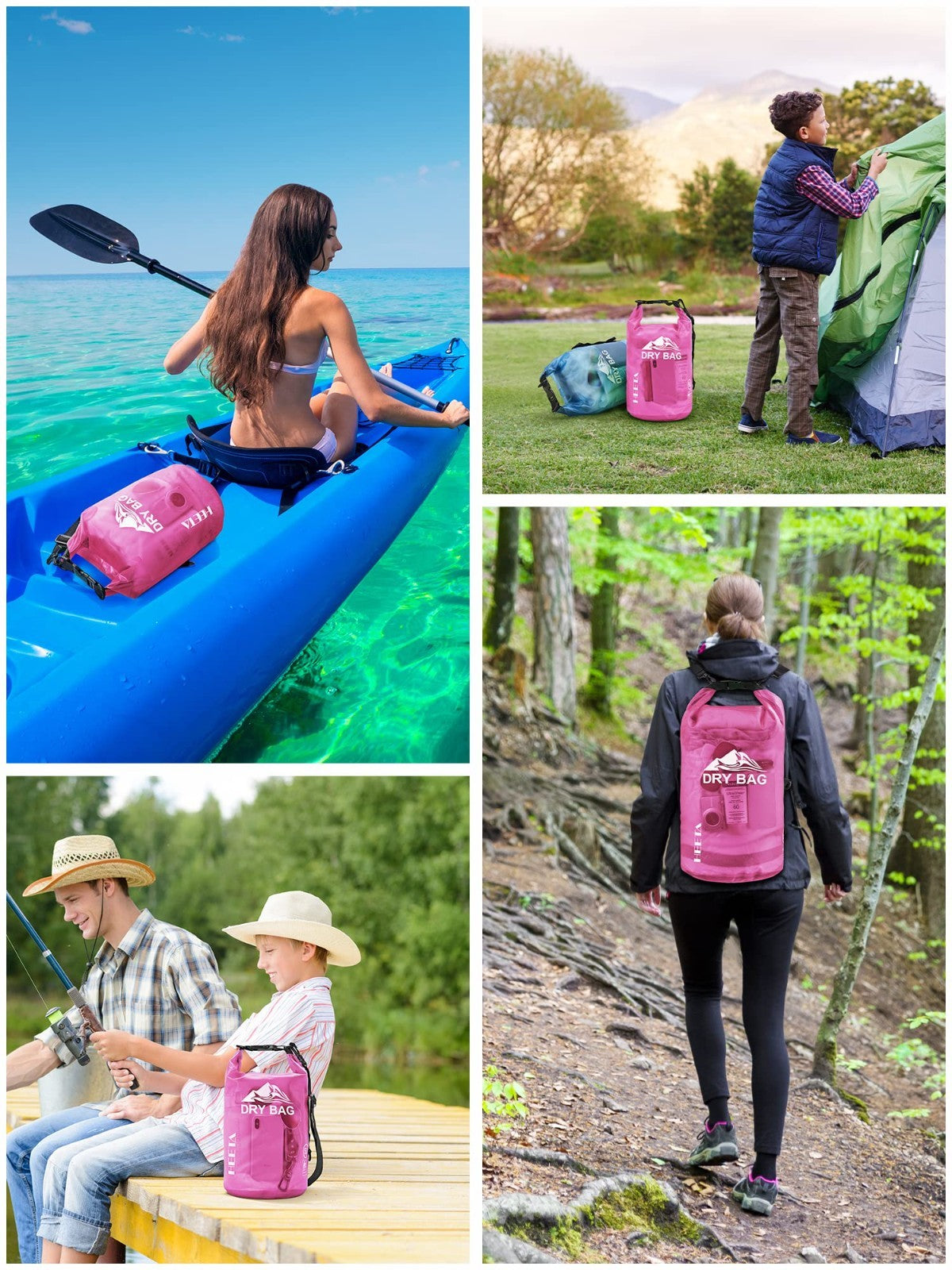 Waterproof Dry Bag for Travel, Kayaking, Boating - 5L/10L/20L/30L/40L Lightweigh5