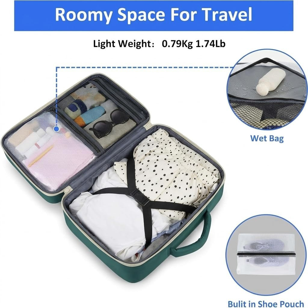 35L Travel Backpack for Women, Airline Approved Carry On Bag, Cute Underseat Day3