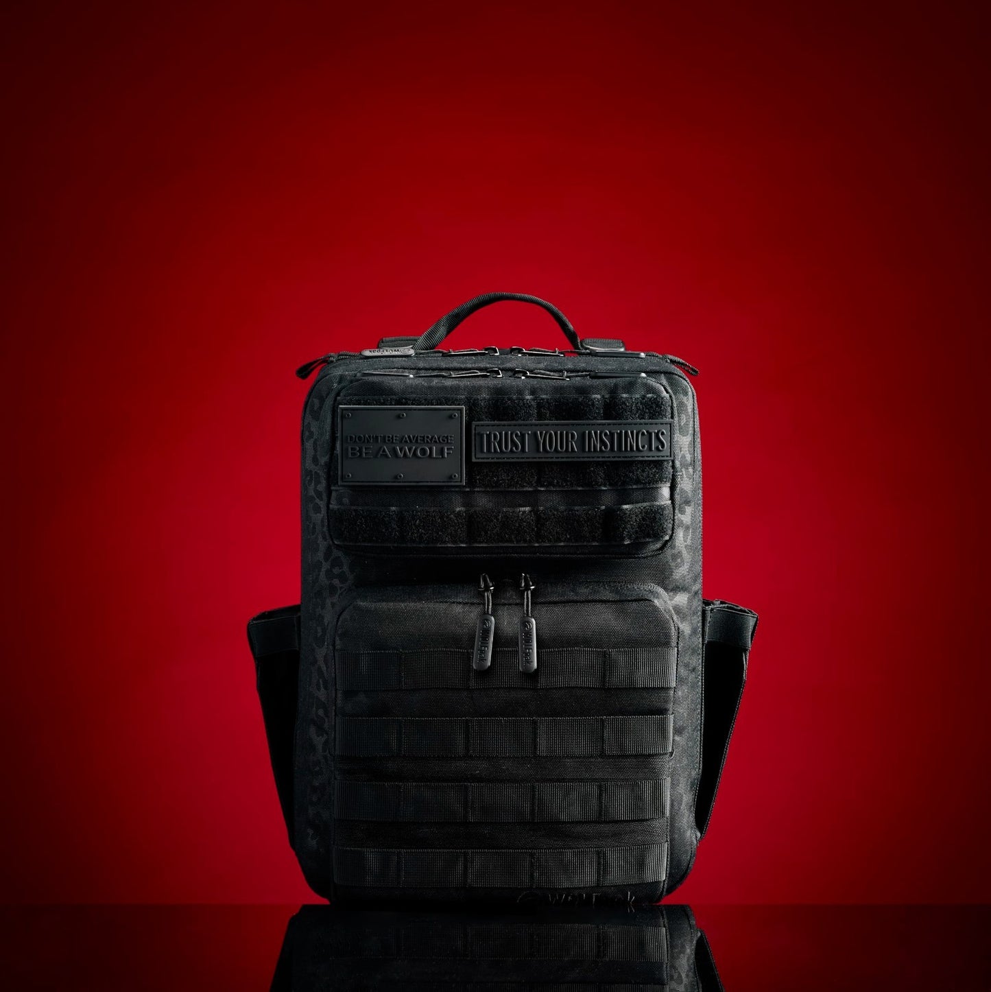 Slim Tactical Gym Backpack   Minimalist Daypack with Laptop Pocket & Cup Holders4