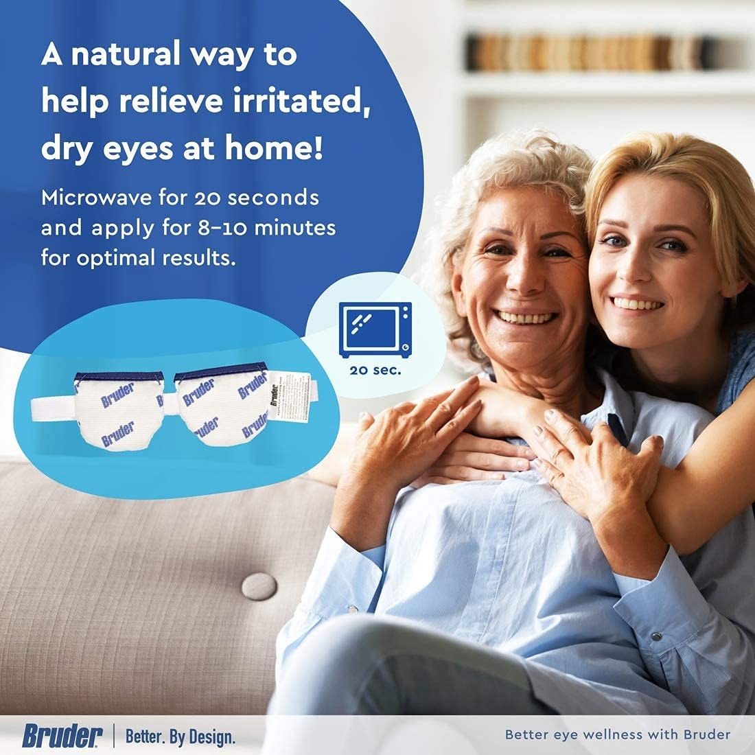 Moist Heat Eye Compress | Microwave Activated Relief for Dry Eye & Irritation5