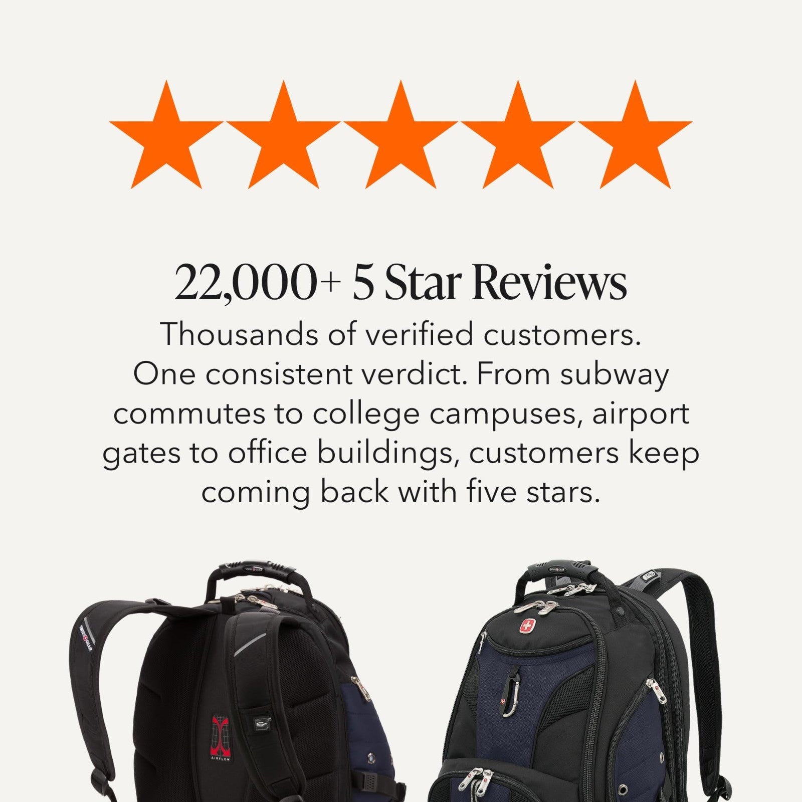 17 Inch TSA Friendly Laptop Backpack, RFID Protection, Tablet Pocket, Black, 31L6