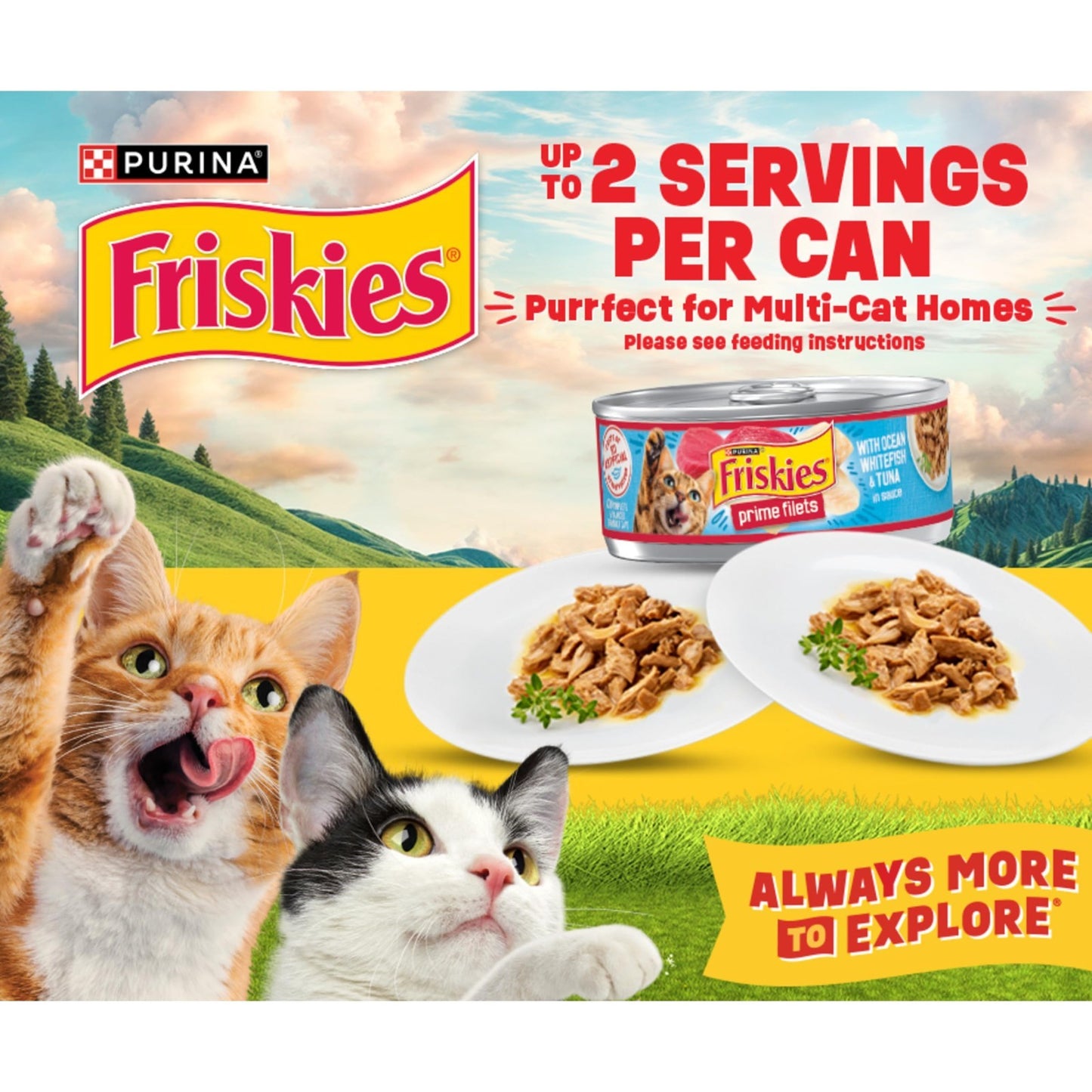 Savory Wet Cat Food Variety Pack   Beef, Turkey, Chicken, Salmon, Tuna   32 Cans9