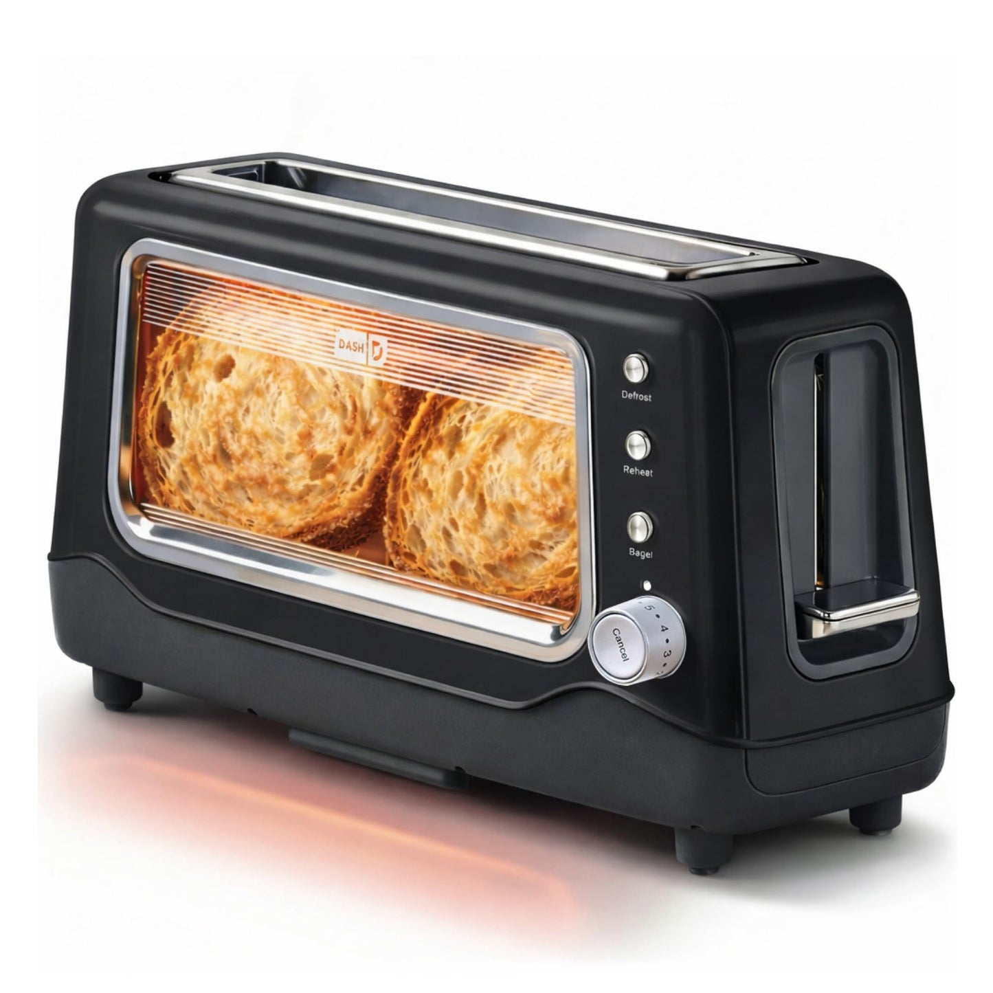 10-Inch Long Slot 2-Slice Toaster with See-Through Window, 7 Browning Levels, Ba1