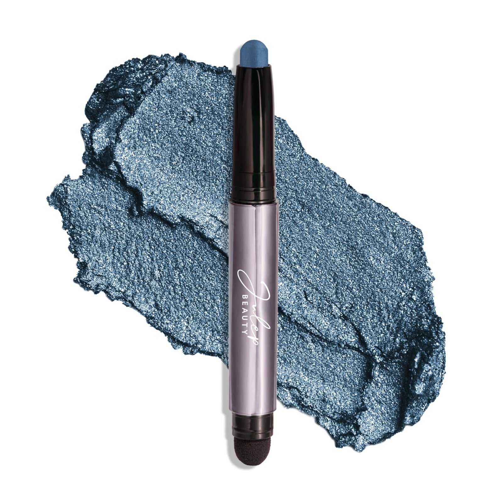 Crème-to-Powder Eyeshadow Stick - Sapphire Shimmer, Long-Lasting, Easy Applicati1