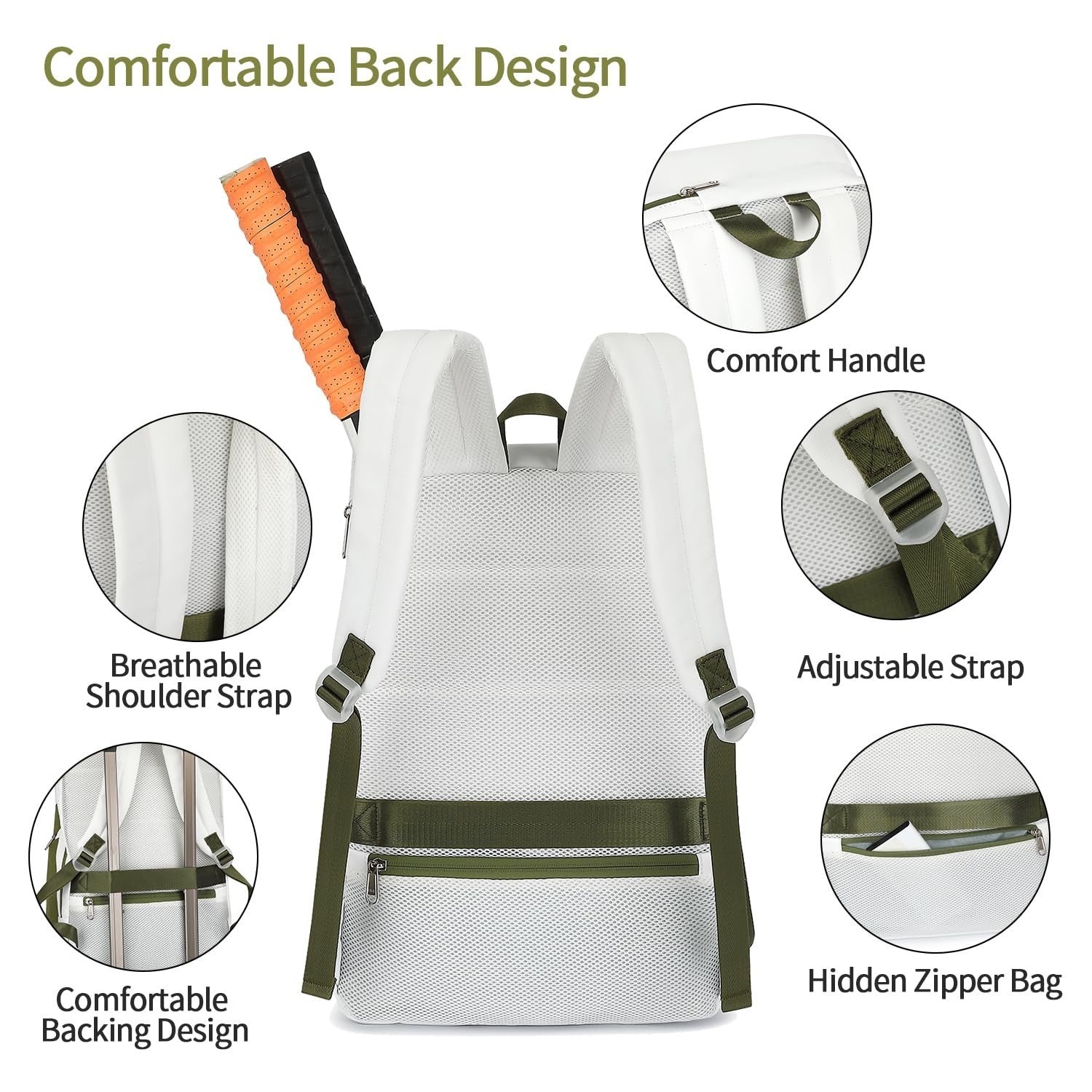 Waterproof Gym Duffel Backpack with Shoe Compartment, 4 Carry Methods, Sports &3