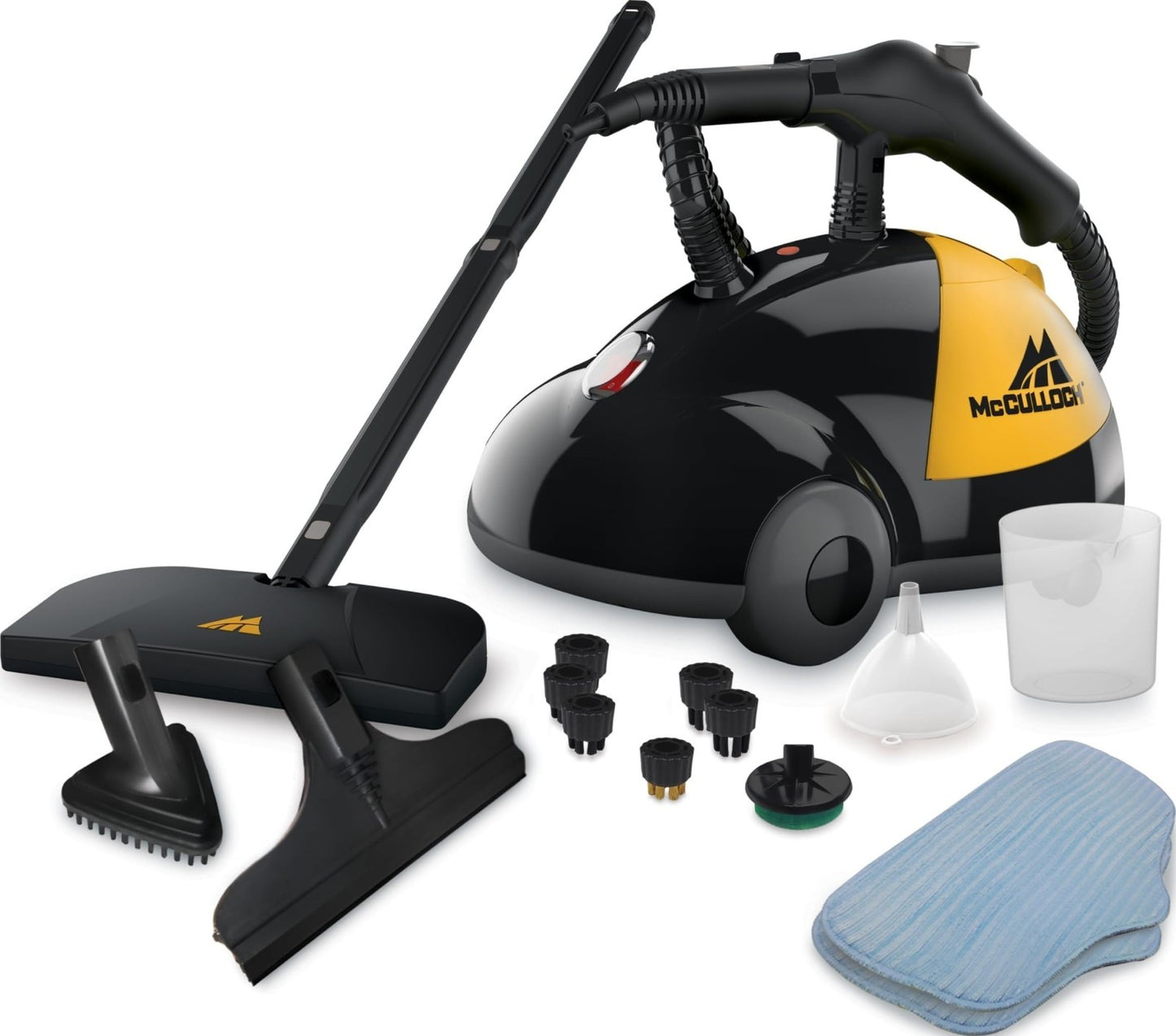Heavy-Duty Steam Cleaner 45 Min Runtime, 18 Accessories for Home, Tile, Grout, C1