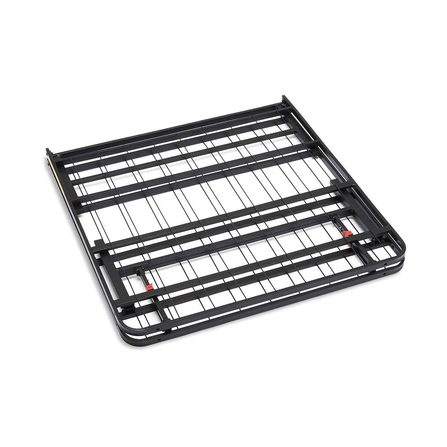 Foldable Metal Platform Bed Frame, Twin Size, Sturdy Steel Support, No Box Sprin5