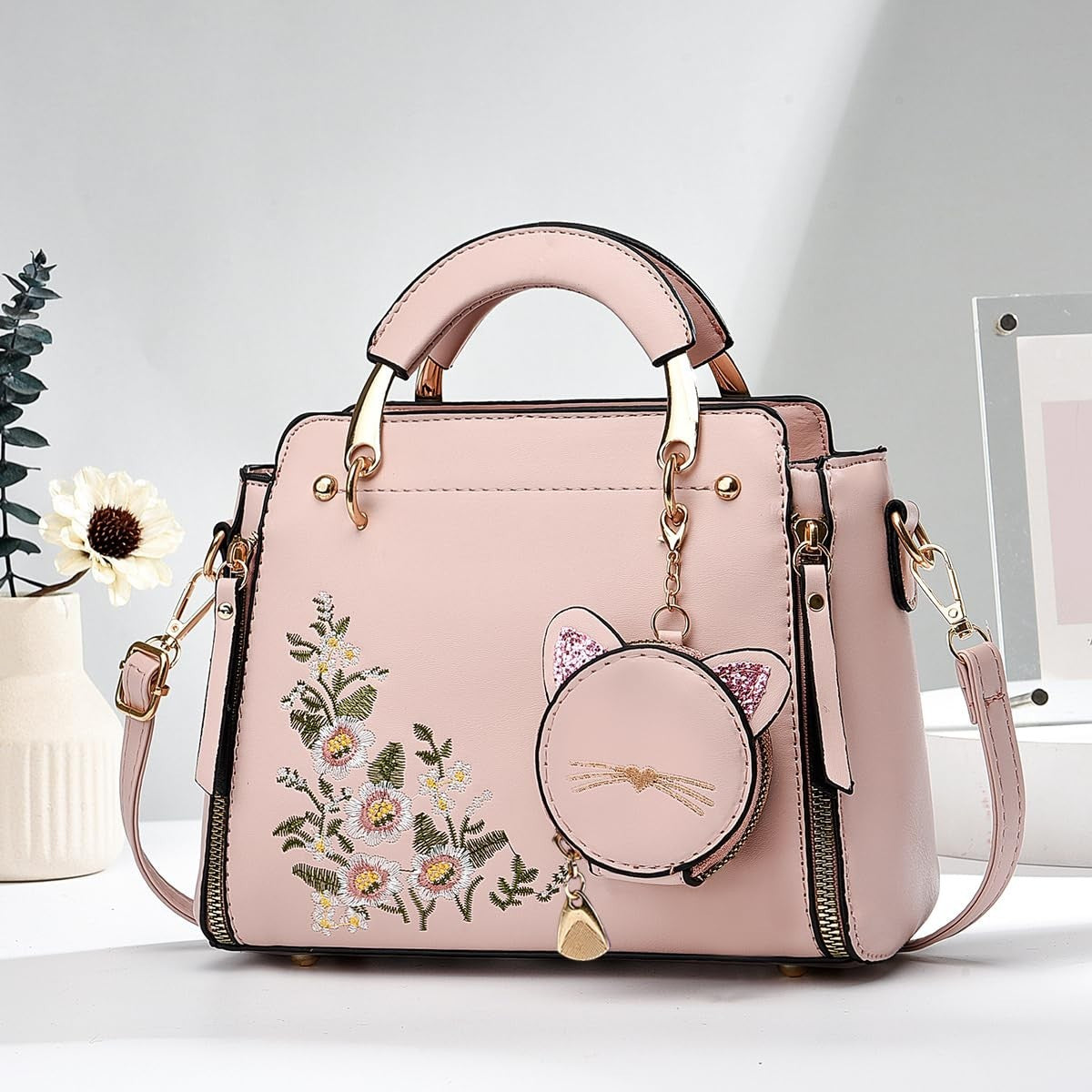 Stylish Women's Crossbody Handbags - Top Handle Satchel & Small Tote Bags4