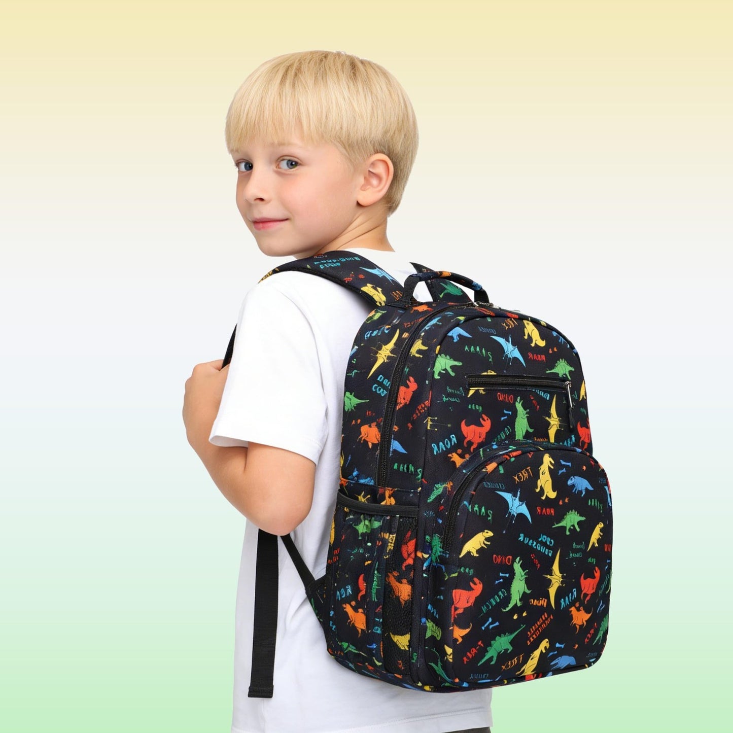 Cute Lightweight Dinosaur Backpack for Boys, Kids School Bag Ages 4 8, Kindergar5