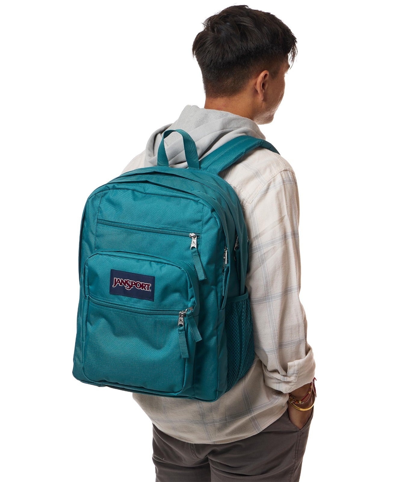 Laptop Backpack for 15" Computer   Ergonomic Straps, 2 Compartments, Haul Handle5