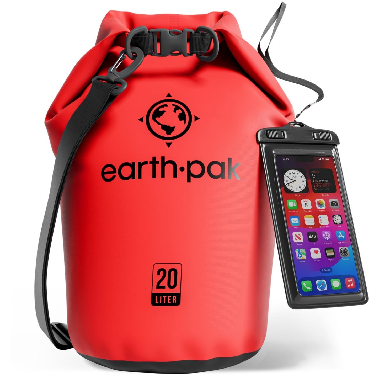 Waterproof Dry Bag Backpack   Roll Top Sack for Kayaking & Gear Storage, Include1
