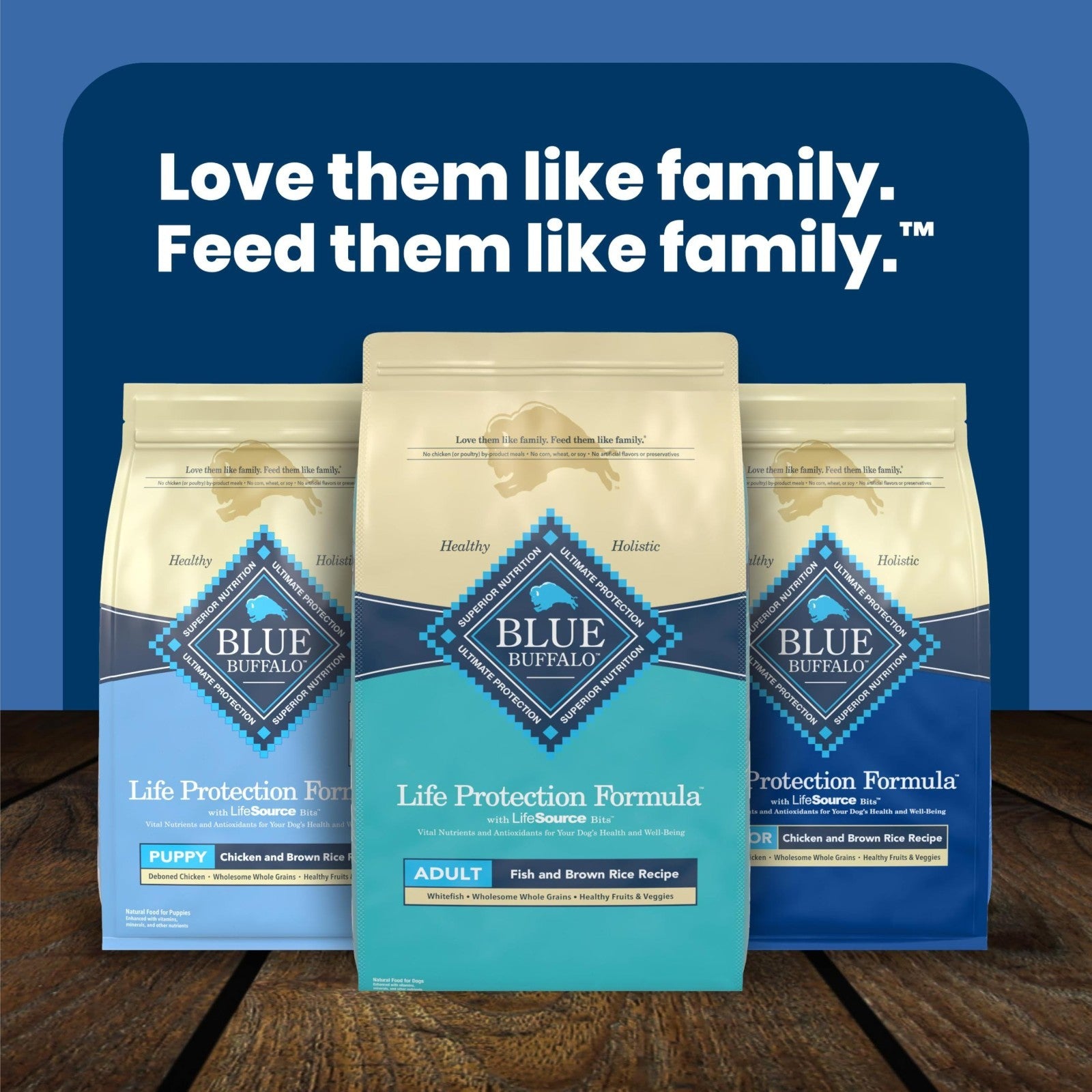 Premium Fish Recipe Adult Dry Dog Food, 30 lb   Life Protection Formula, Healthy9