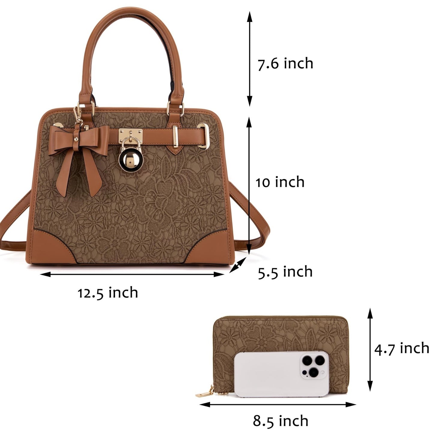 Versatile Women's Handbag - Stylish Tote, Satchel, Wallet & Shoulder Bag2