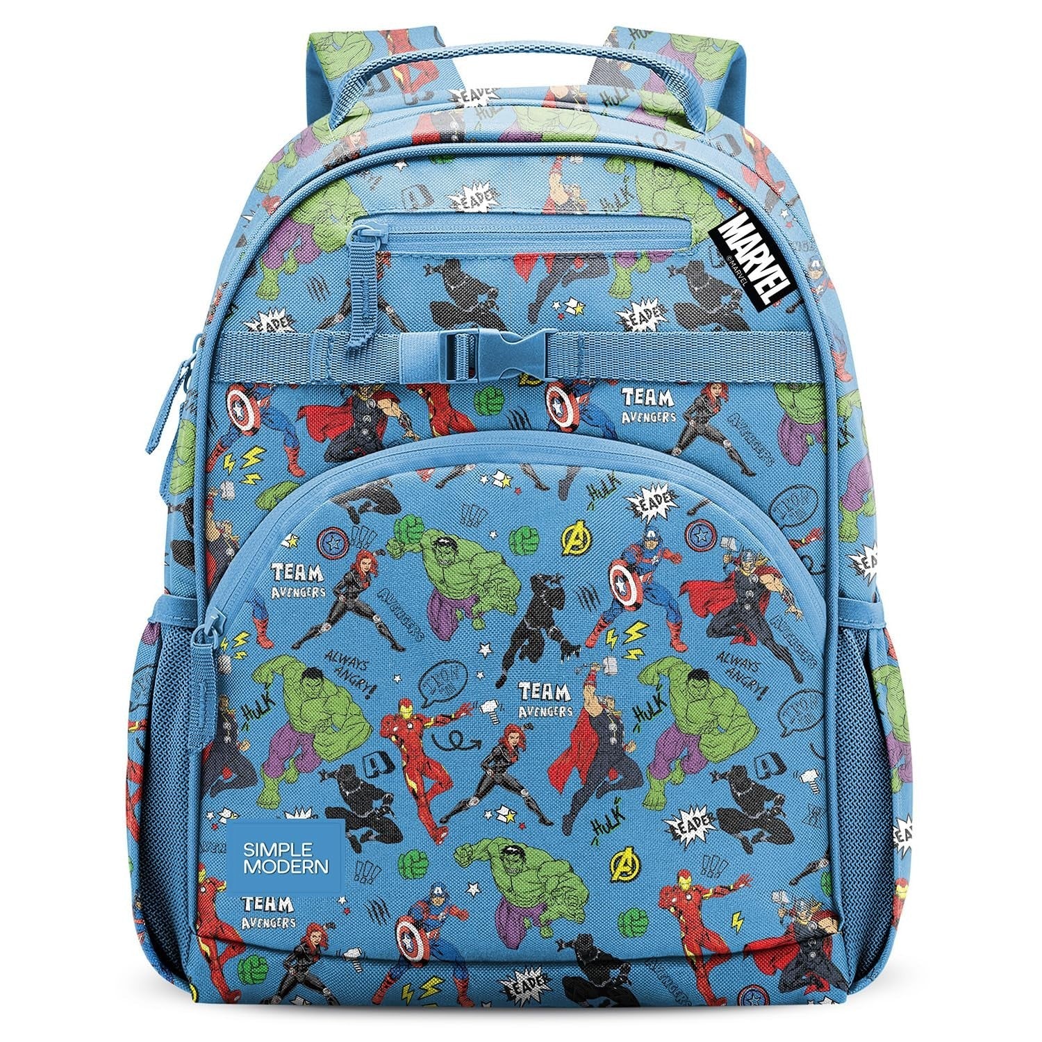 Avengers Kids Backpack 18L - Cute School Bookbag for Preschool, Kindergarten, Bo0