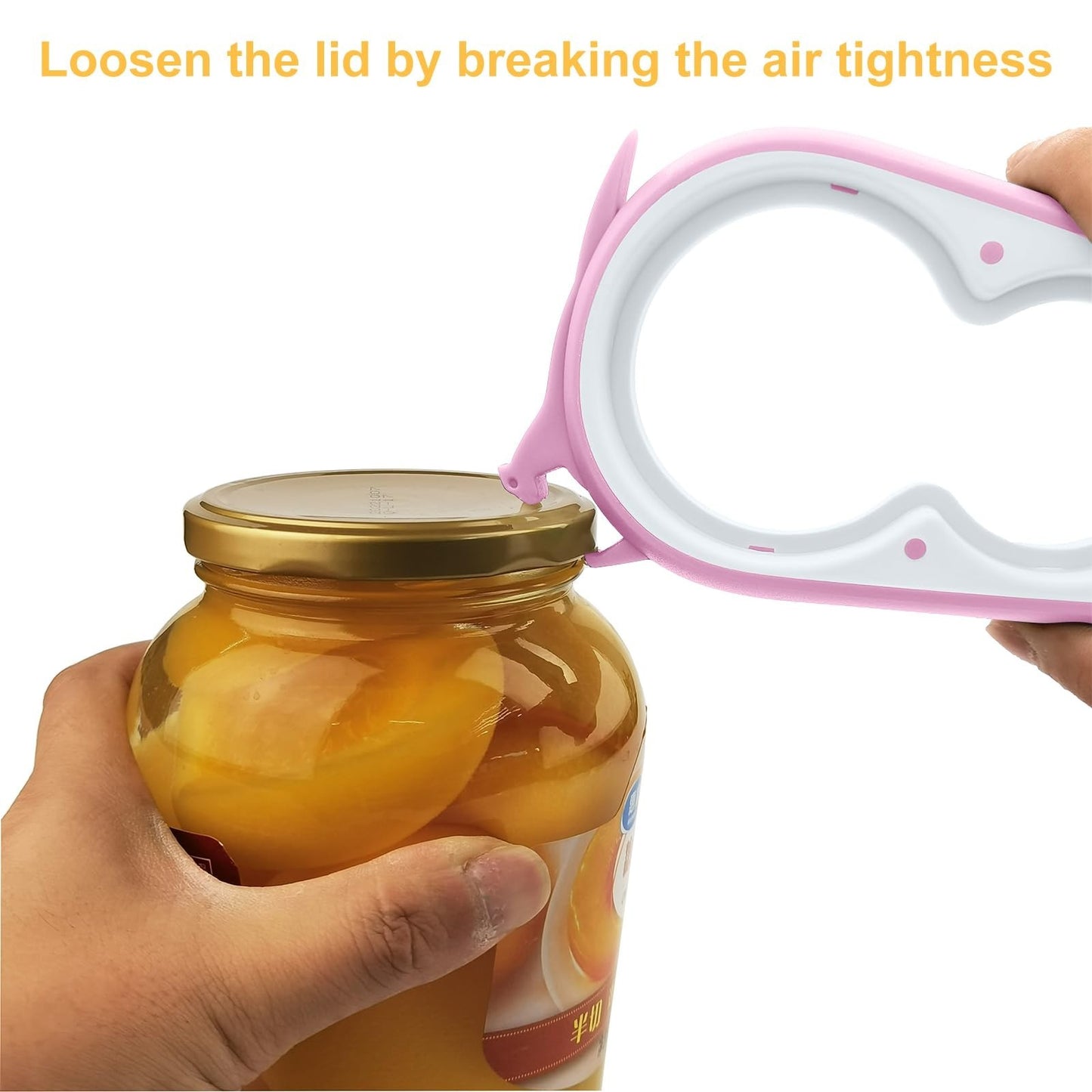 Adjustable Jar & Bottle Opener for Seniors | Easy Grip Tool for Arthritis, Weak3