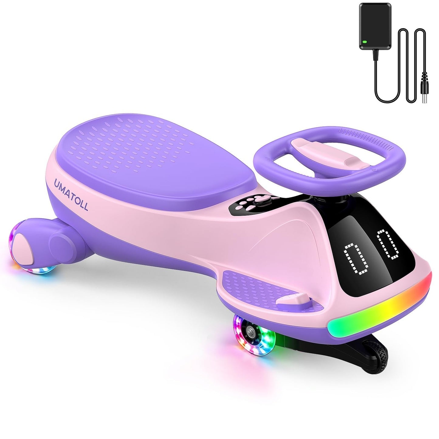 12V Electric Wiggle Car for Kids - Fun Ride-On Toy, Birthday Gift for Ages 3+1