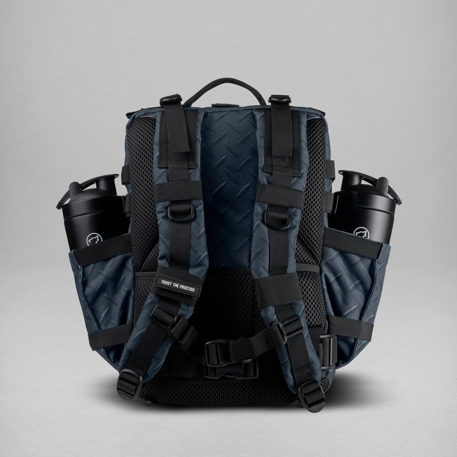 Durable 25L Athletic Gym Backpack   Waterproof Oxford, MOLLE Webbing, Laptop Poc6