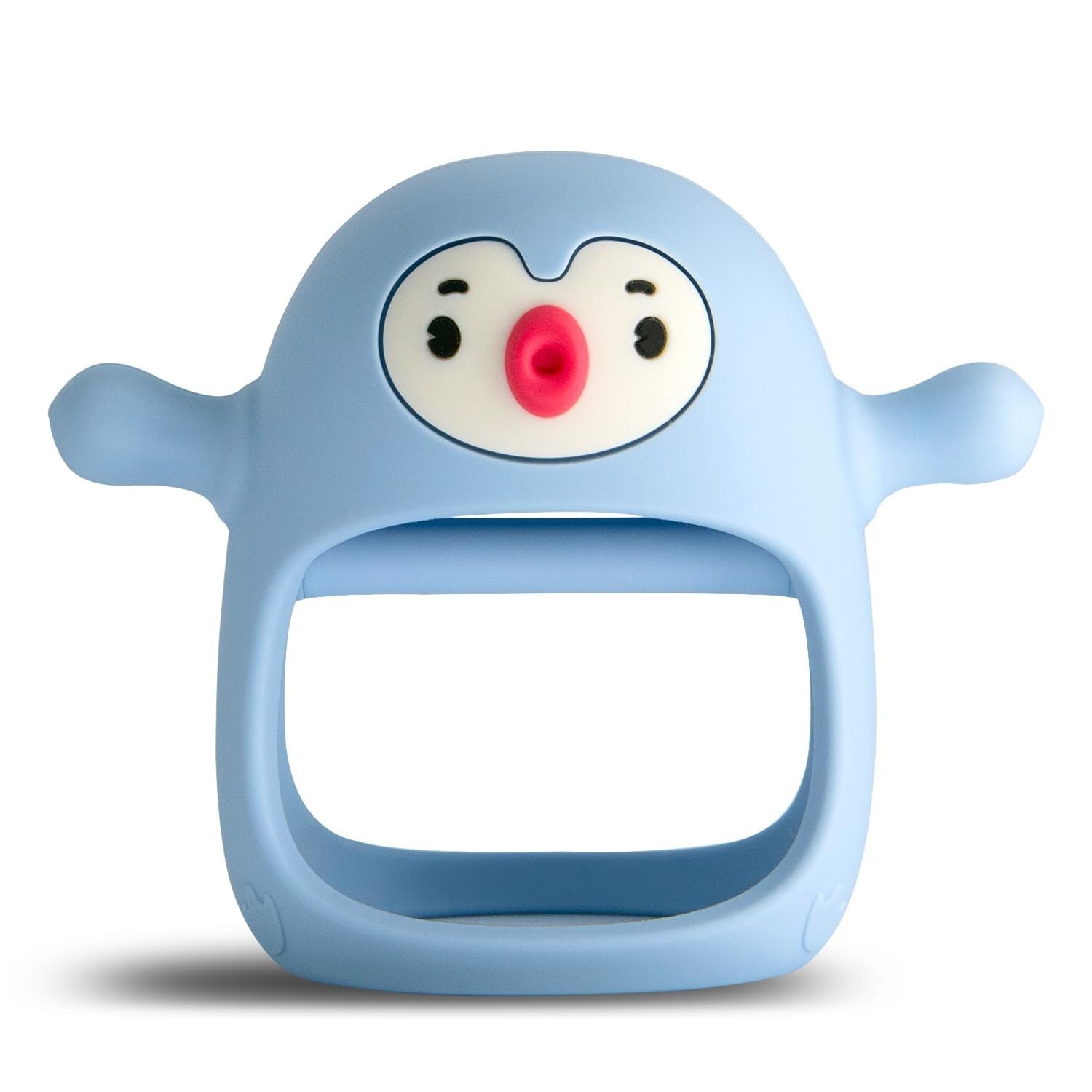 Baby Teething Toys for 0 6 Months | Soft Penguin Teether & Mittens | Teething Re1