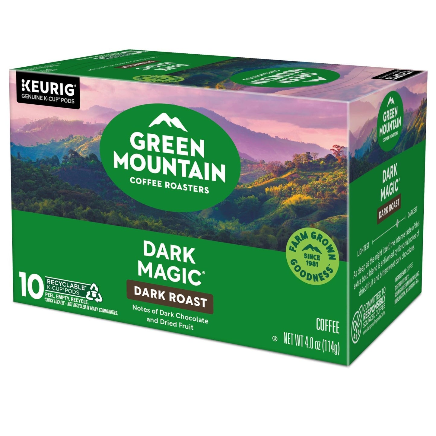 Dark Magic Coffee Pods, 60ct   Bold & Rich Flavor, Compatible with Keurig Machin18
