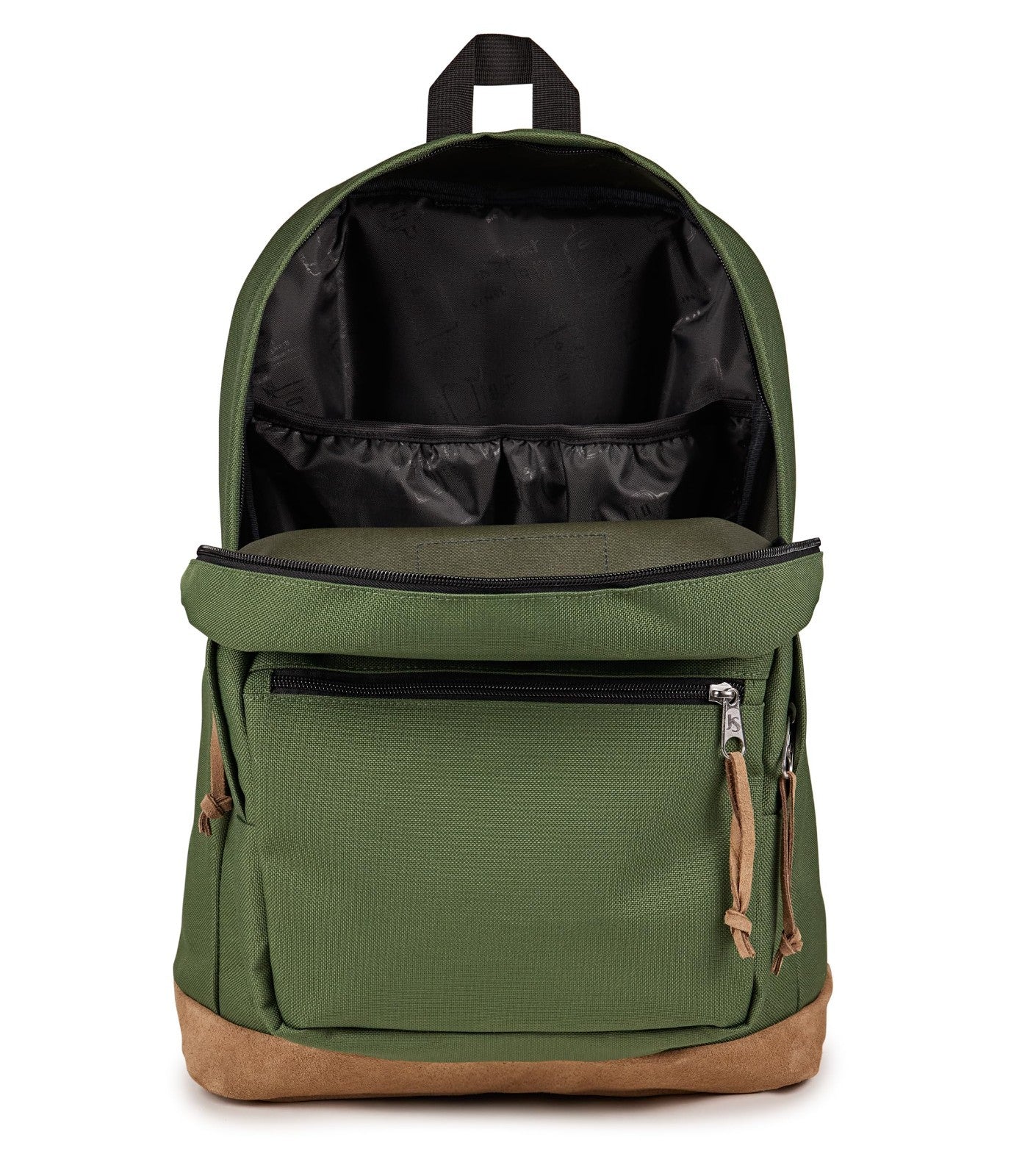 Durable Daypack Backpack with Padded 15" Laptop Sleeve & Water Bottle Pocket   C8