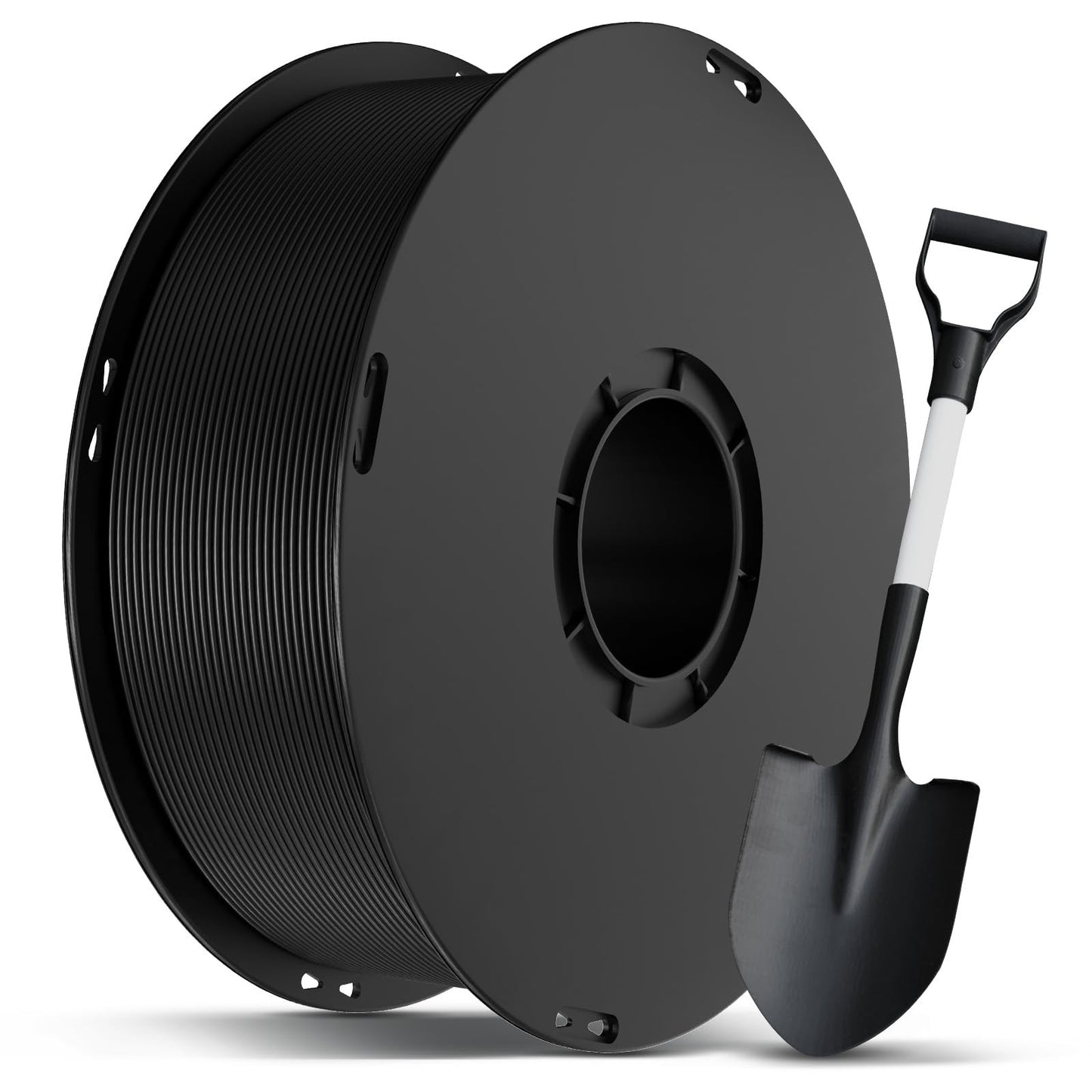High Strength ABS 3D Printer Filament 1.75mm, Tough & Durable, 1KG Spool, Black1