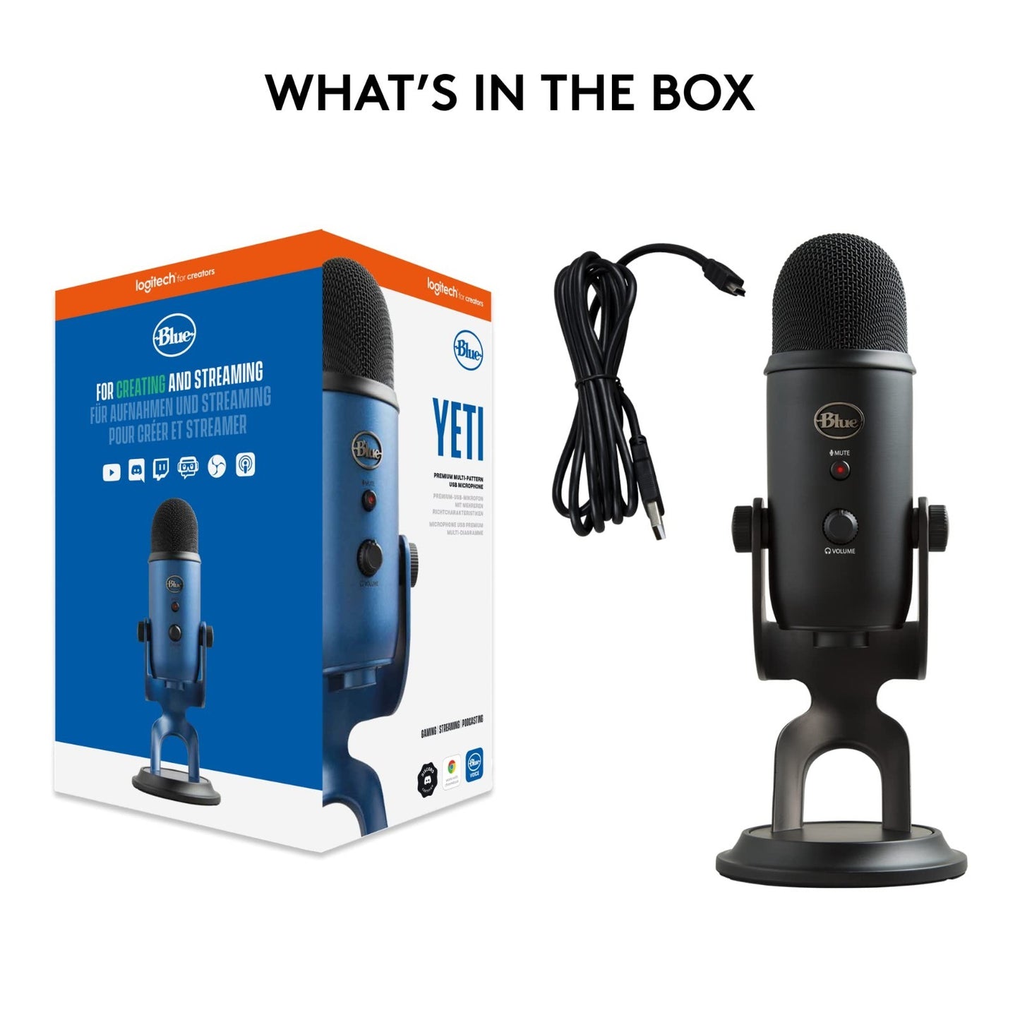 USB Microphone for PC, Mac, Gaming, Streaming, Podcasting - 4 Pickup Patterns, P10